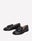 Nya Ghillie Flat Loafers-Chocolate Croc Embossed