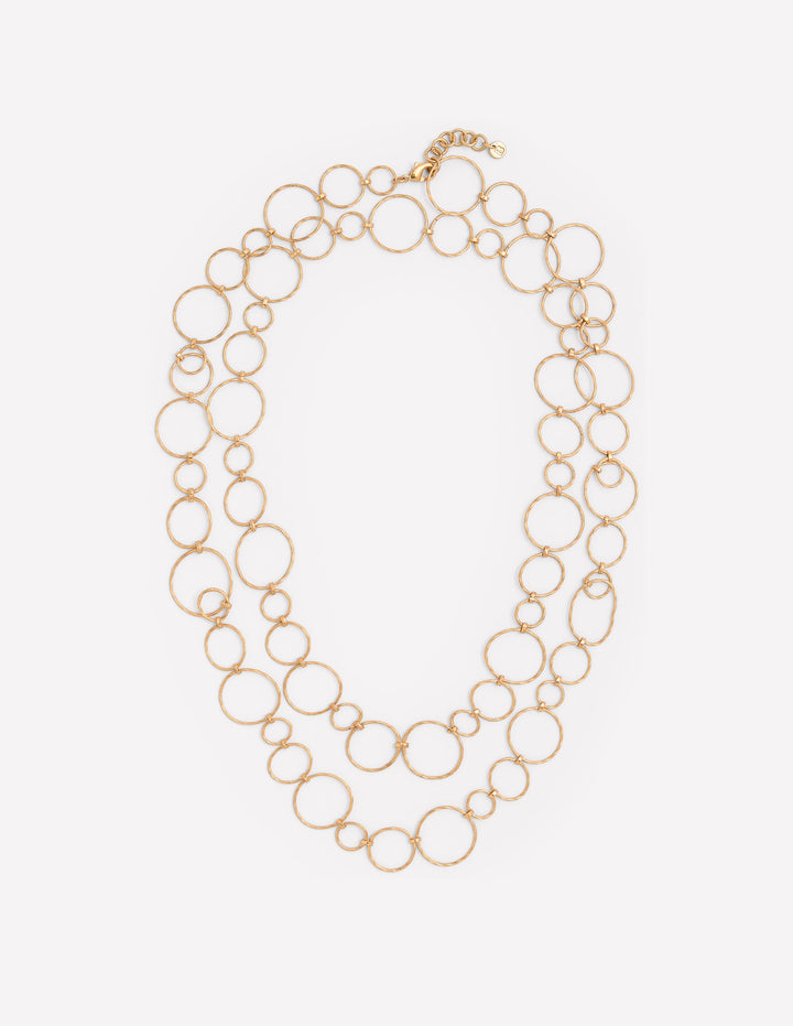 Longline Delicate Chain-Gold