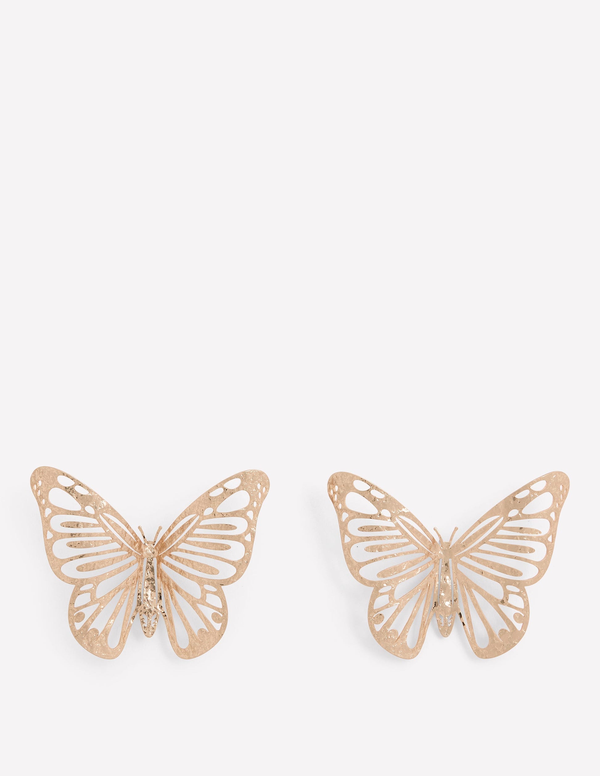 Statement Hammered Studs-Butterfly-1