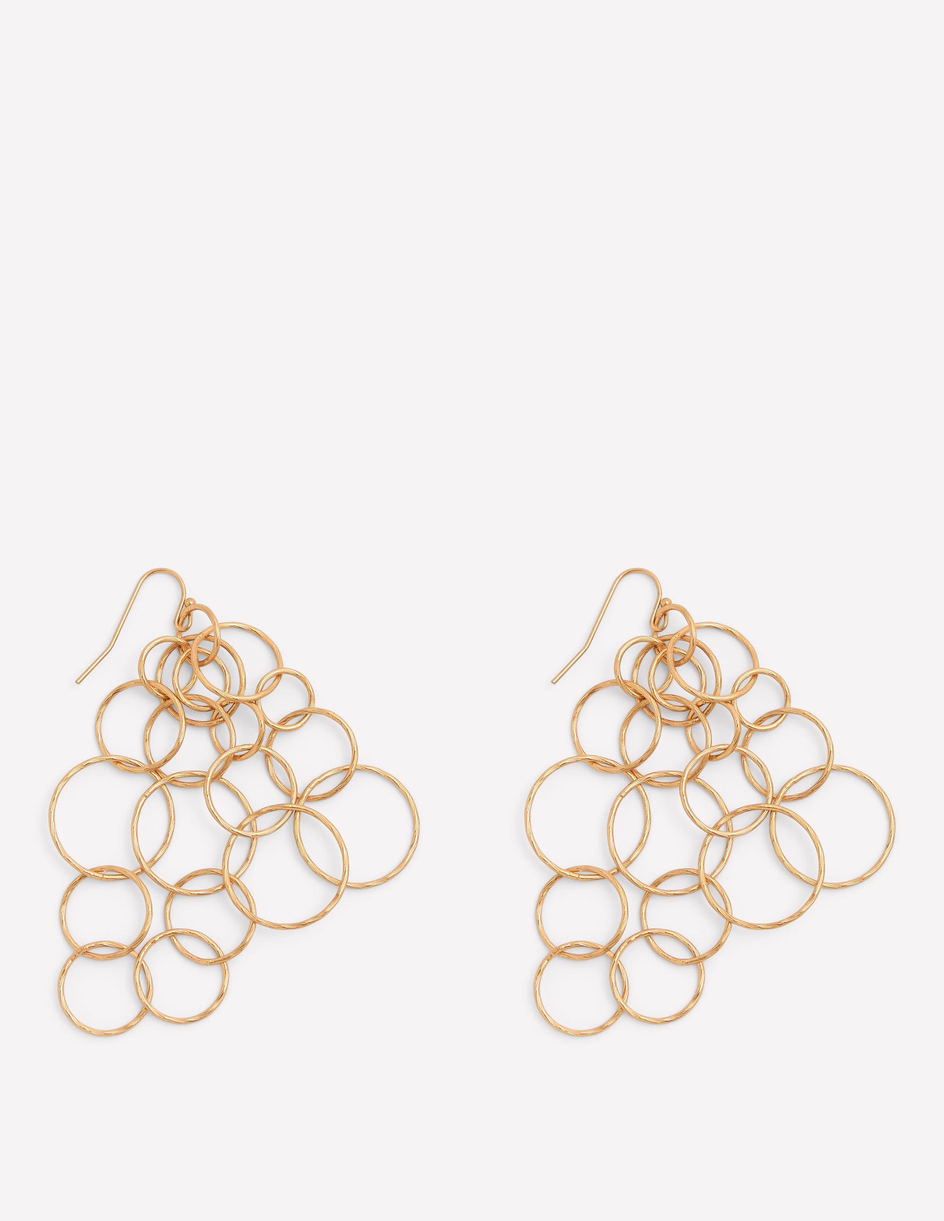 Ring Mega Earrings-Gold-1
