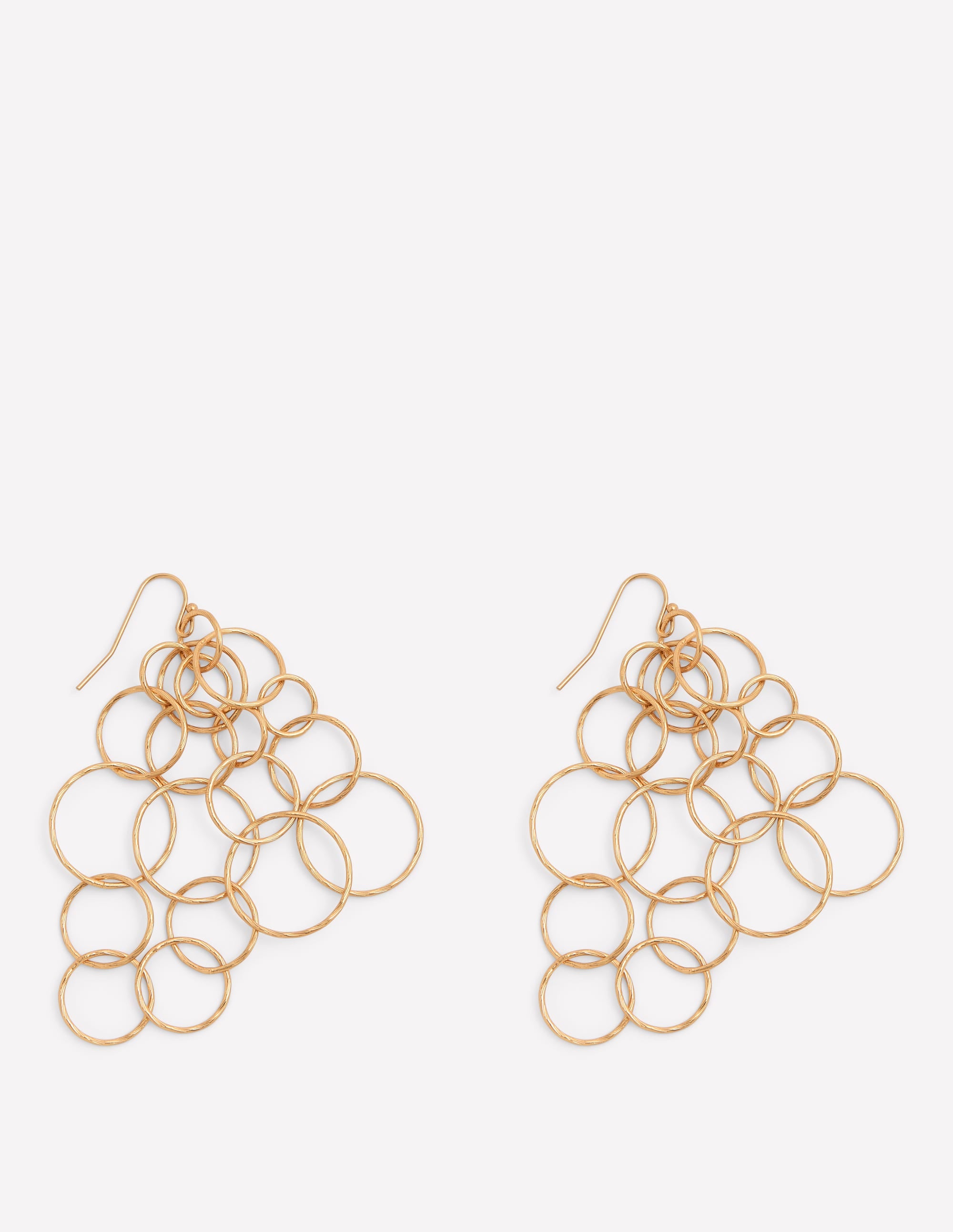 Ring Mega Earrings-Gold - Image 1