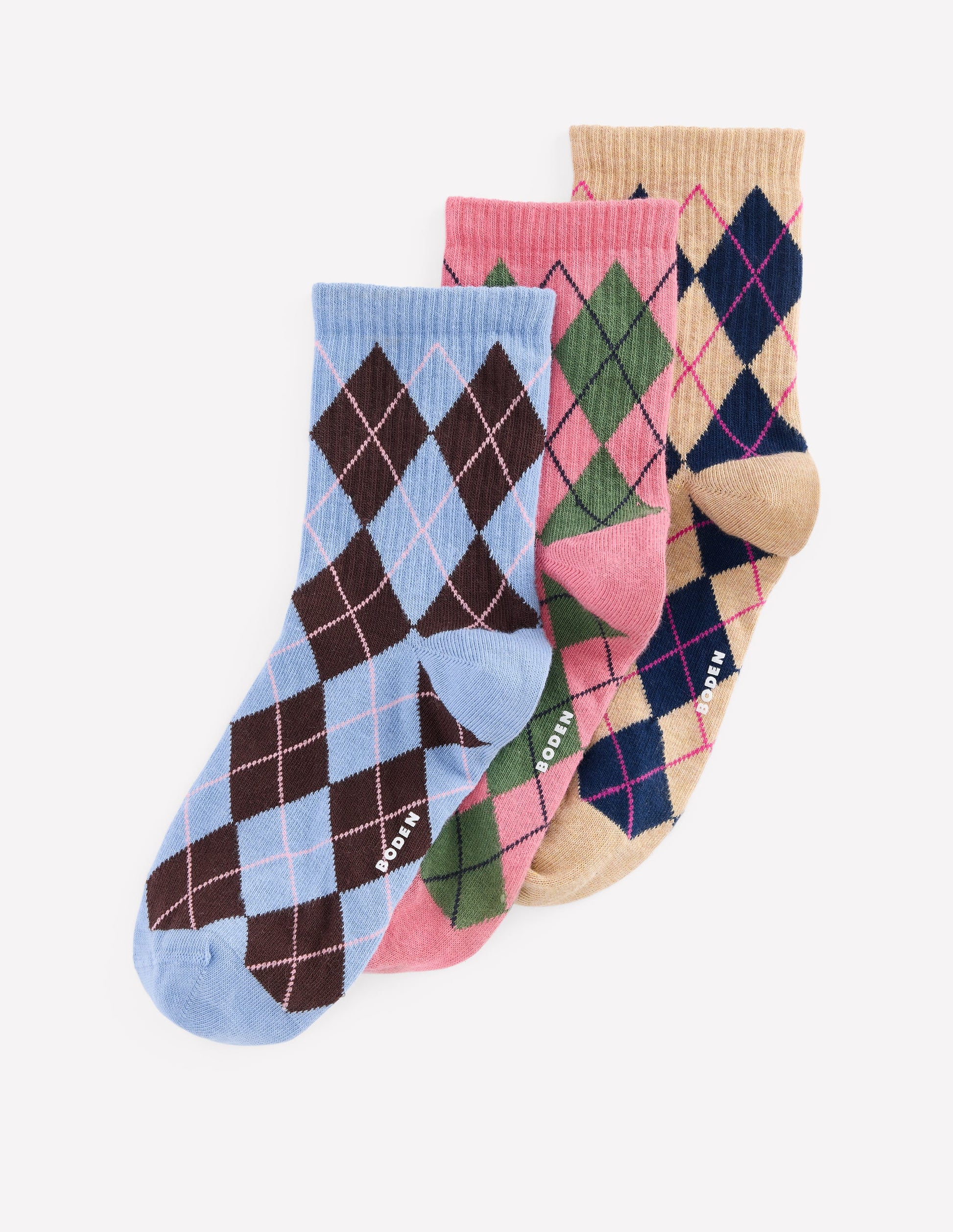 Argyle Socks 3-pack-Argyle Pack-1