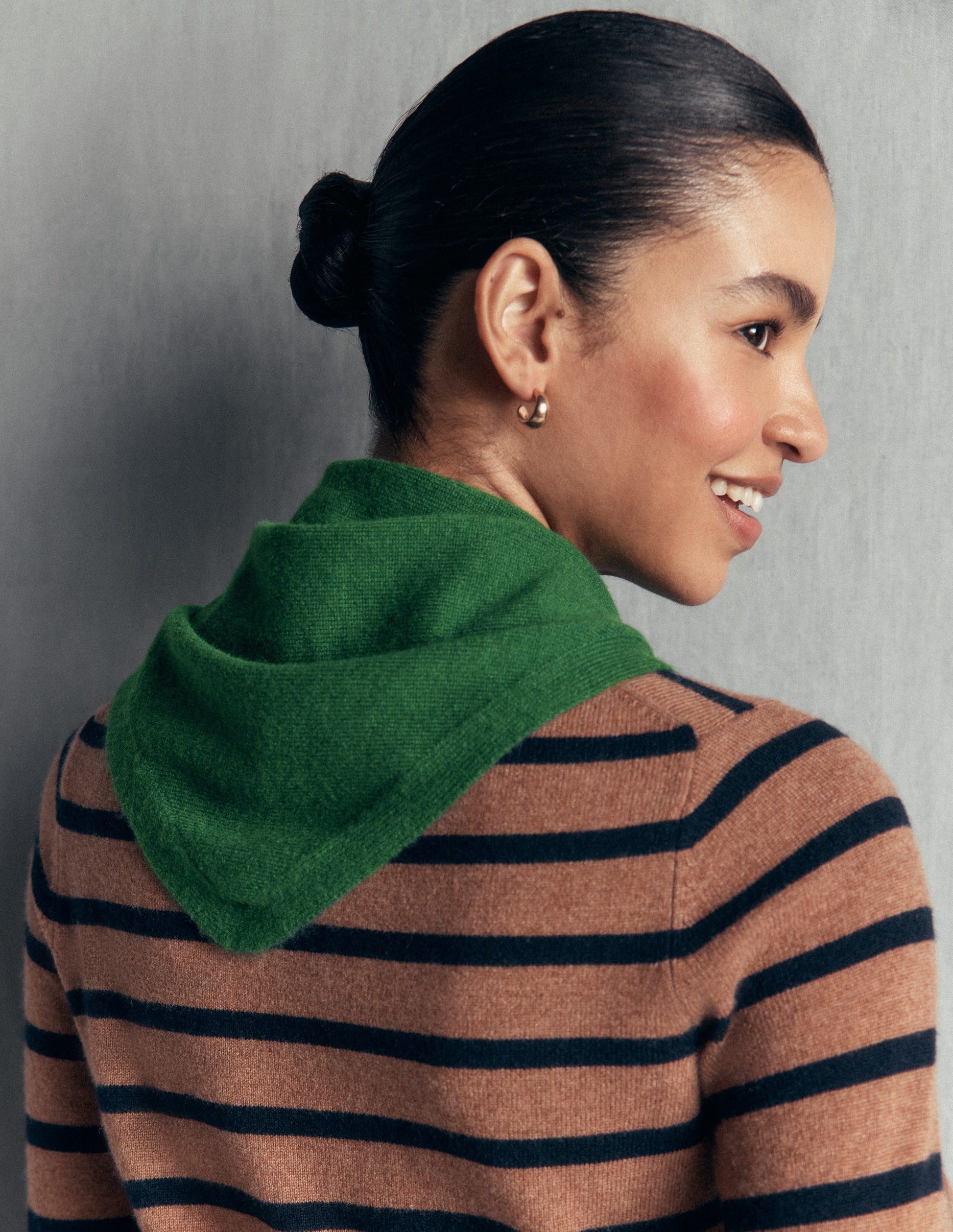 Cashmere Neckerchief-Highland Green-3