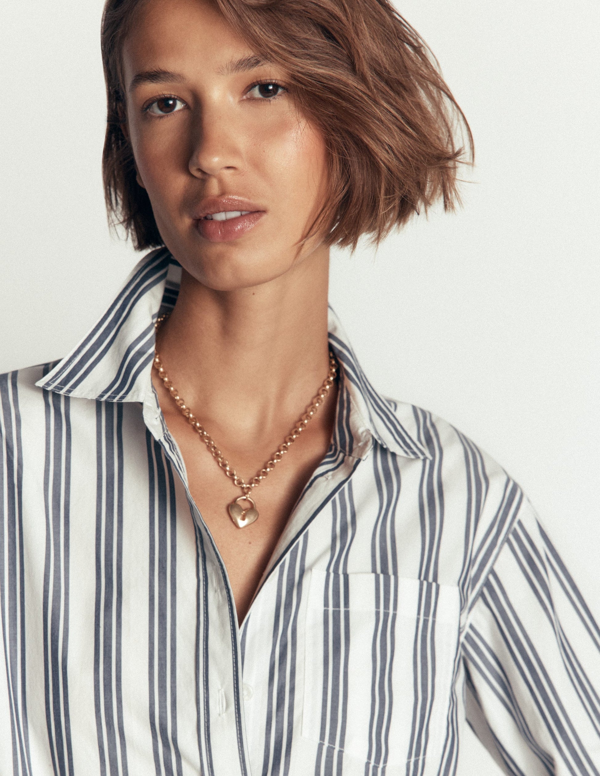 Love Lock Necklace-Gold-2