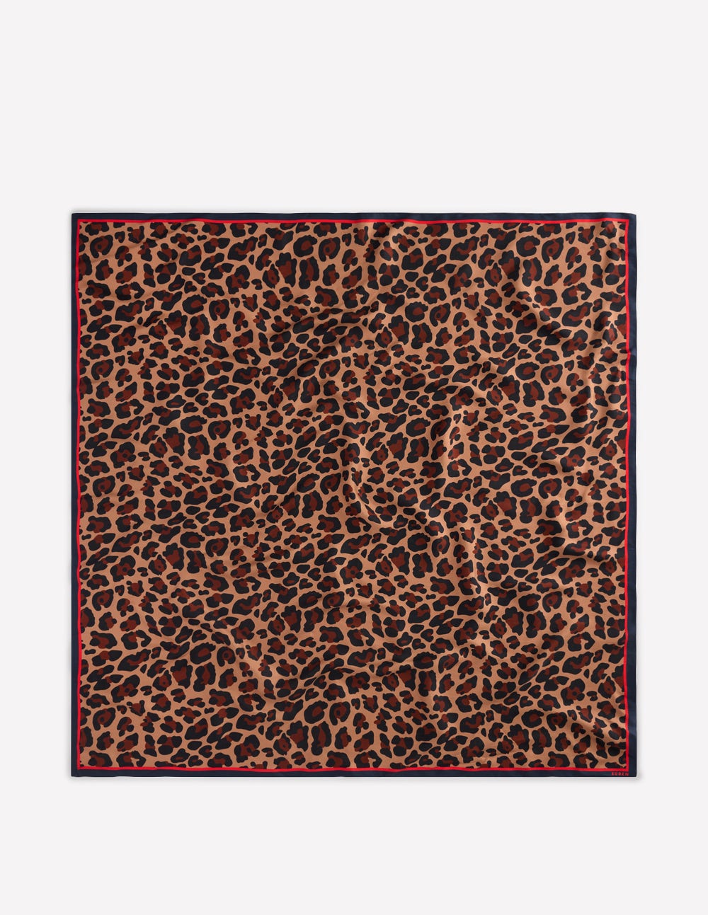Elisabeth Large Silk Scarf-Multi, Cheetah Pop - Image 4
