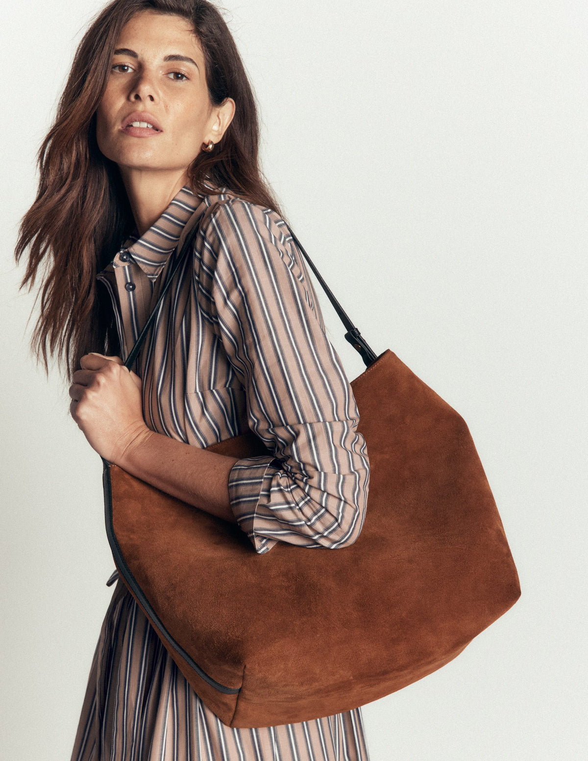 Allegra Medium Slouchy Tote-Tan-2
