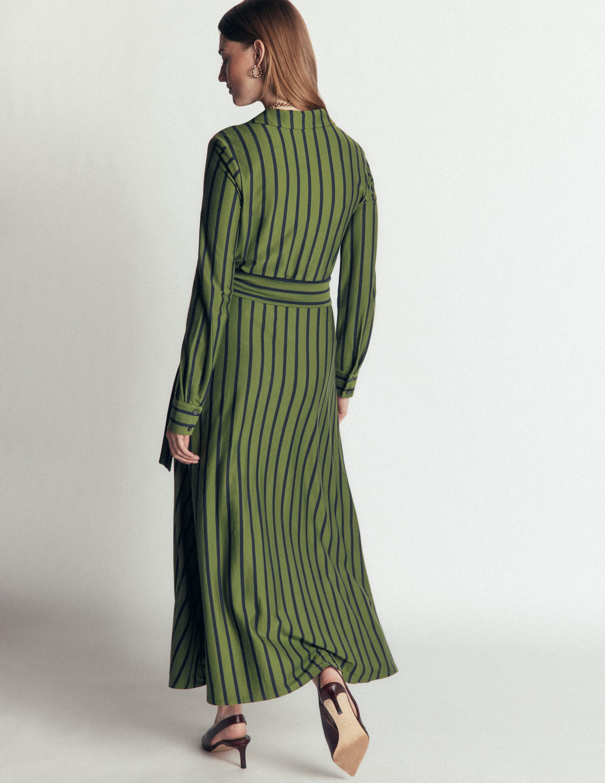 boden jersey dress Women's Marcia Shirt in Green ELIE SAAB Dark Green RED GOWN 95% Viscose Color:As-picture