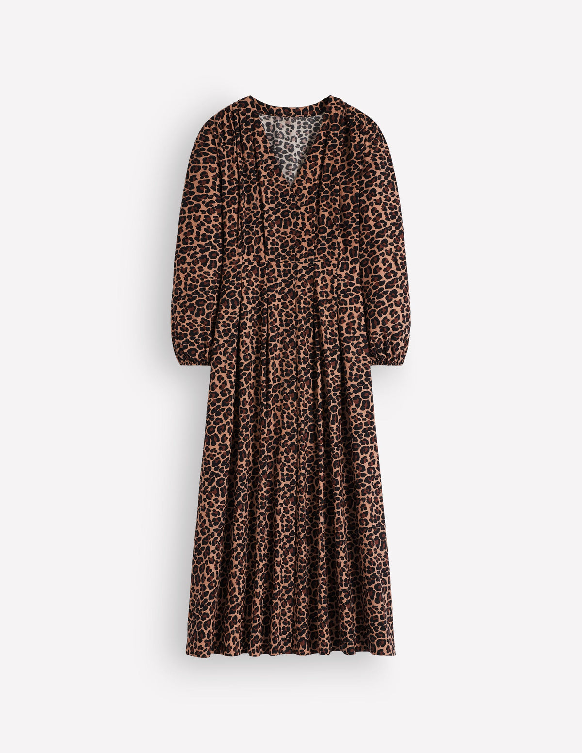 Boden Women's Nicola Cotton Midi Dress in Natural