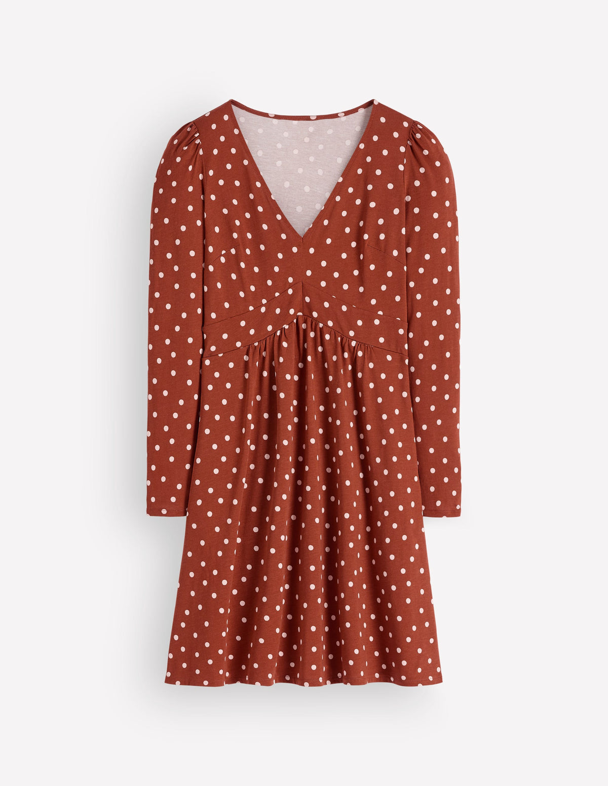 Briony Jersey Short Dress-Arabian Spice, Boden Spot - Image 6