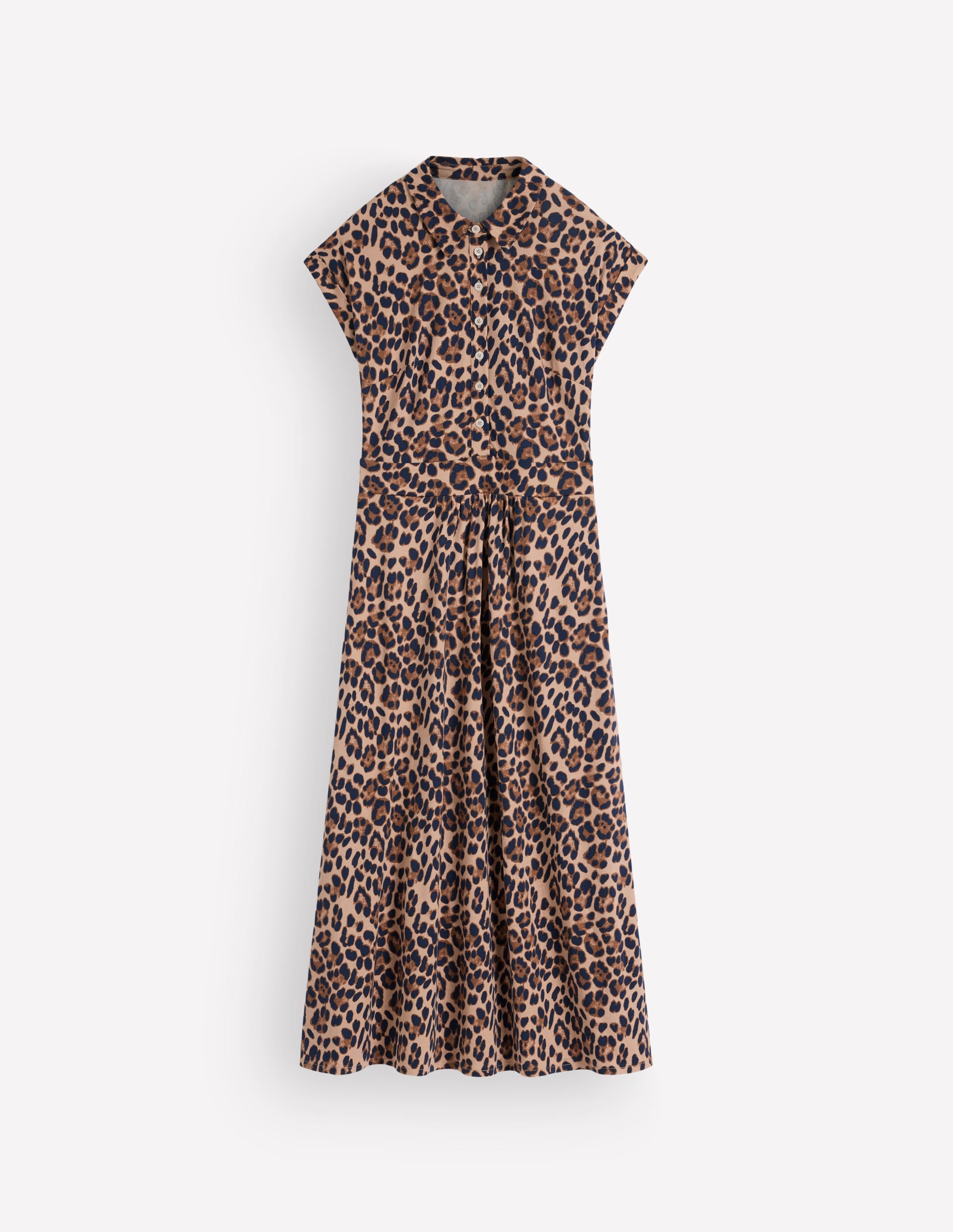Fae Jersey Shirt Dress-Multi, Brushed Animal - Image 6