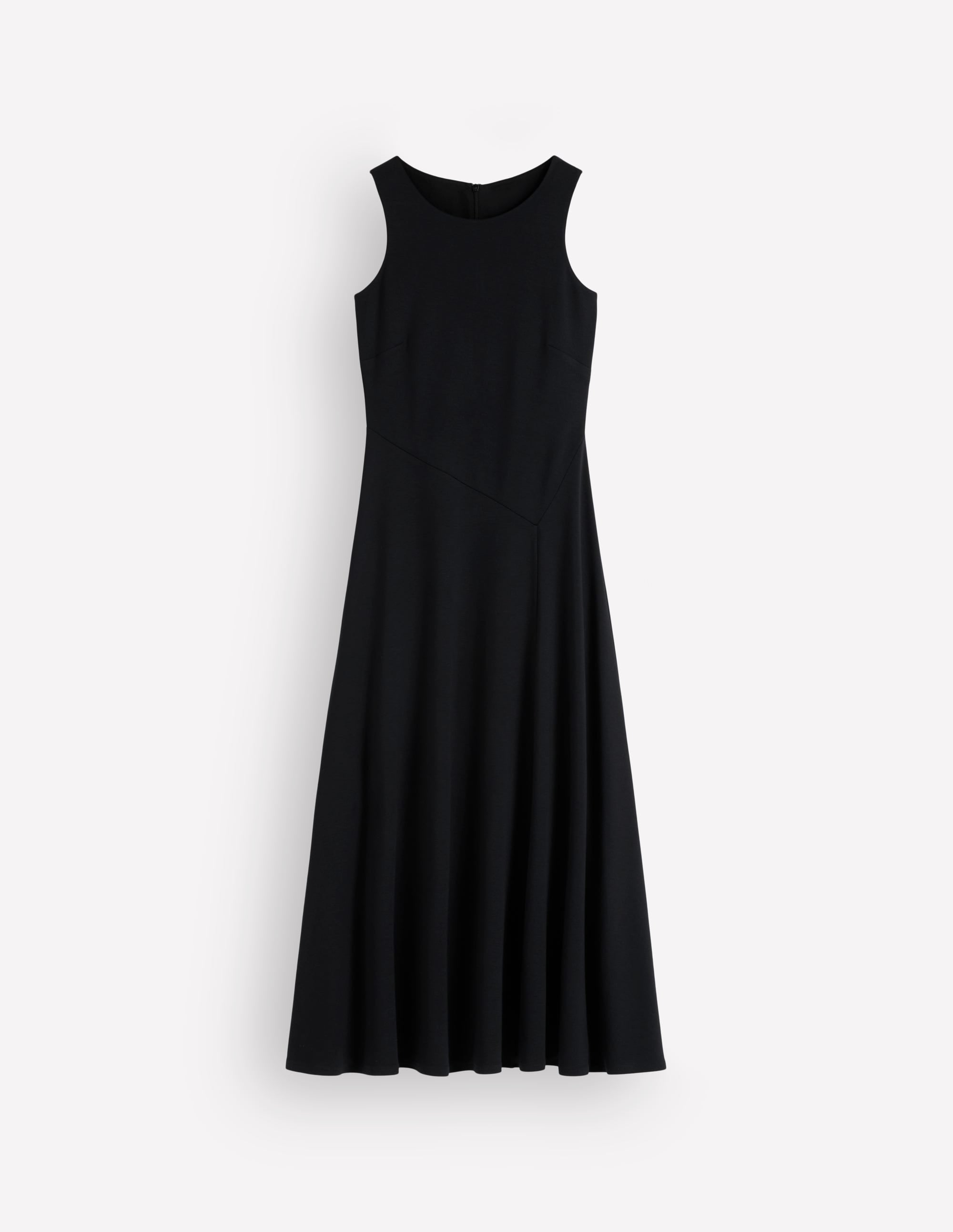 black ponte fit and flare dress Dot Mesh & Ponte Fit & Flare Dress