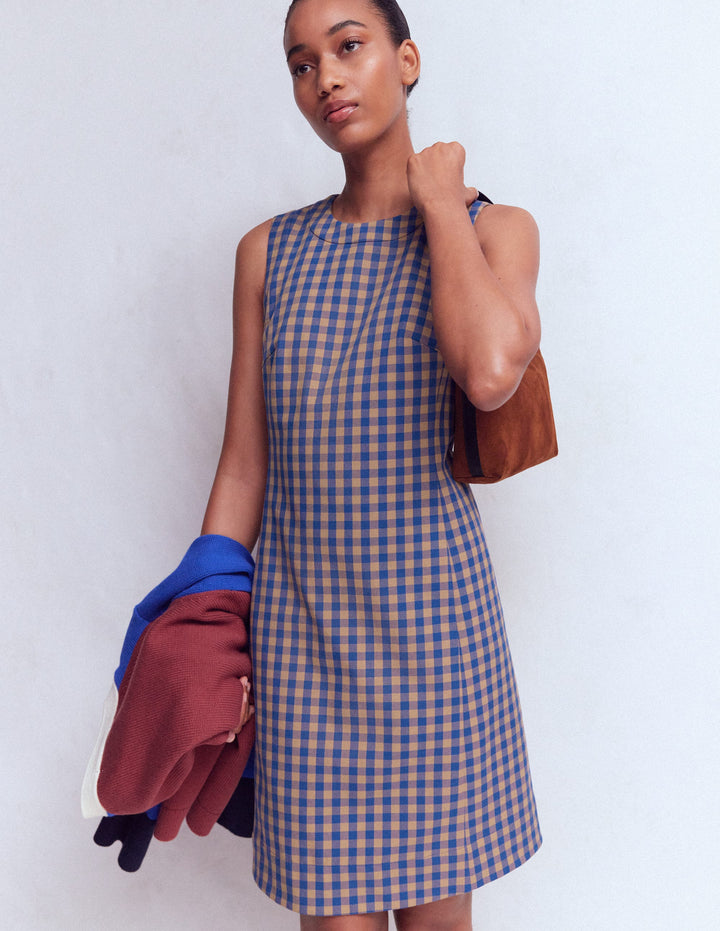 boden mini shift dress BODEN Cotton Mini Shift Dress