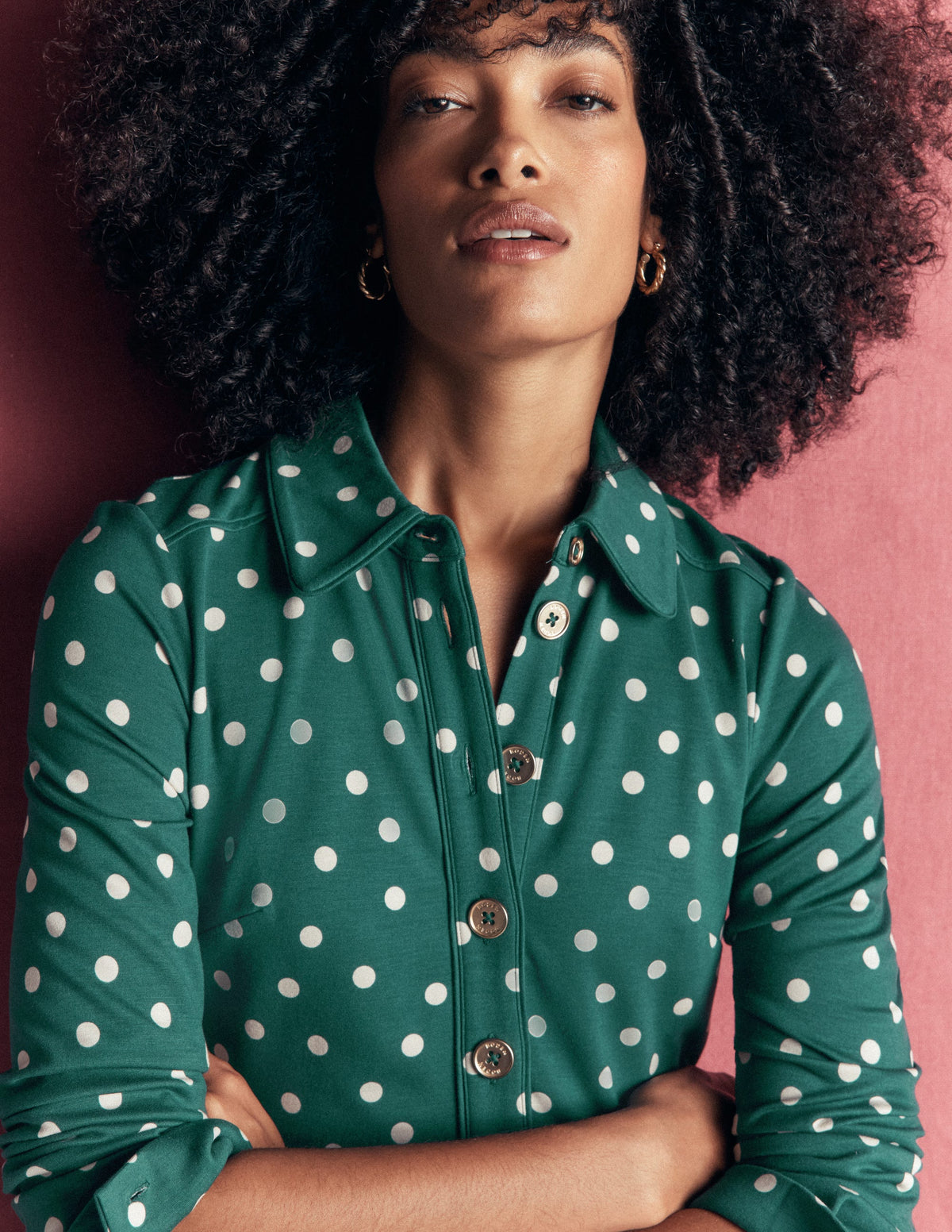 Etta Piping Detail Ponte Dress-Midnight Teal, Boden Spot-3