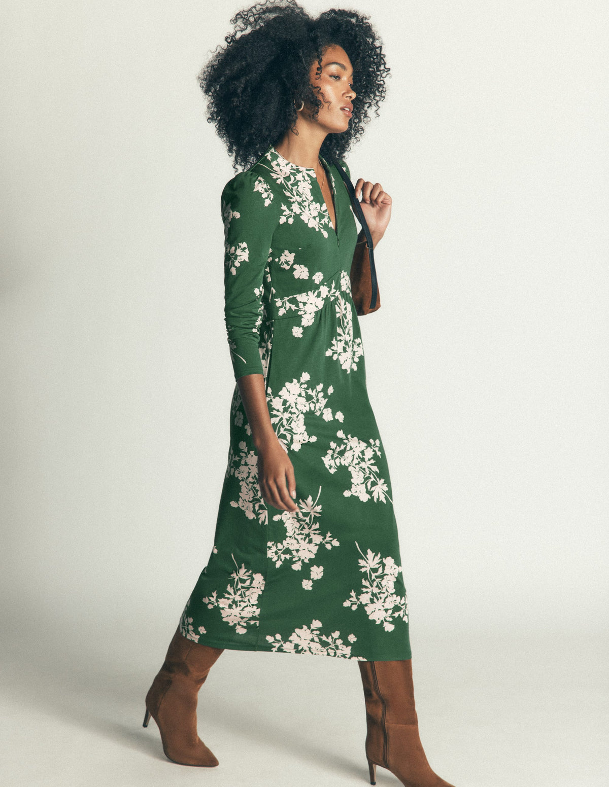 wisp ryenne jersey dress Boden Women's Hope Zip Detail in Green 5% spandex COLOUR:Blue Leaf Azazie Annetta Dusty Blue Spa