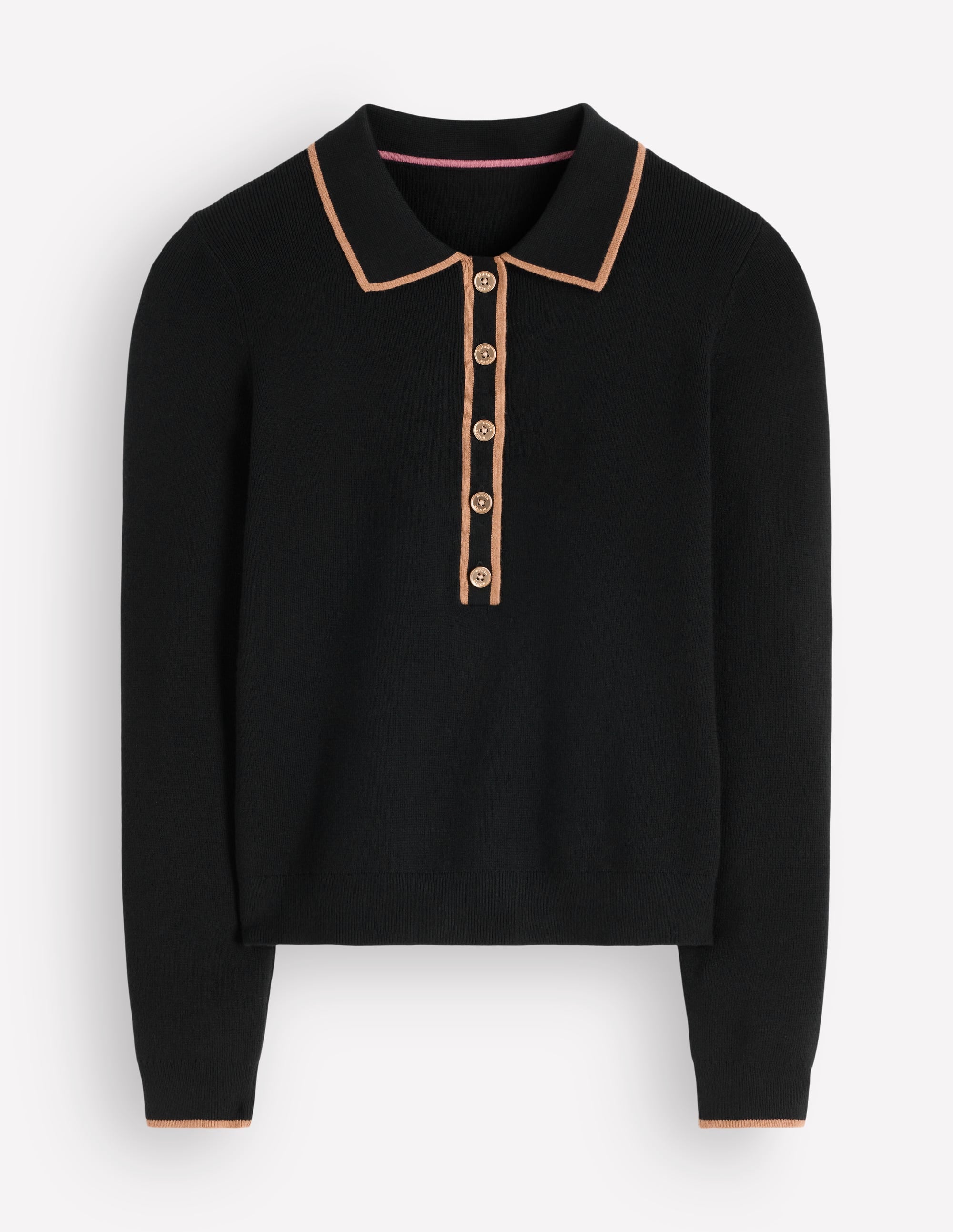 Liz Henley Sweater-Black - Image 5
