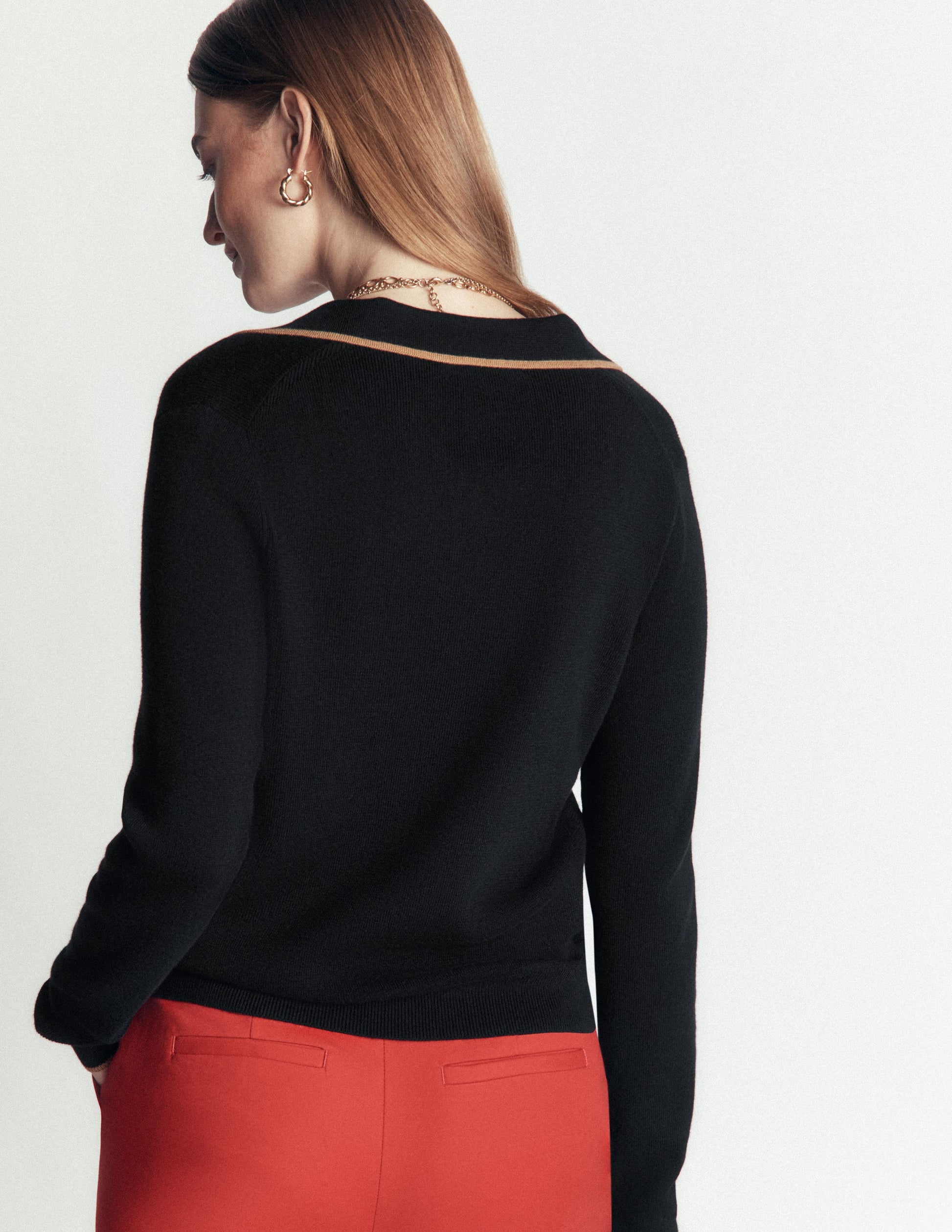 Liz Henley Sweater-Black-3