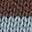 Lucy Relaxed Cotton Cardigan-Pavilion Blue, Brown Stripe