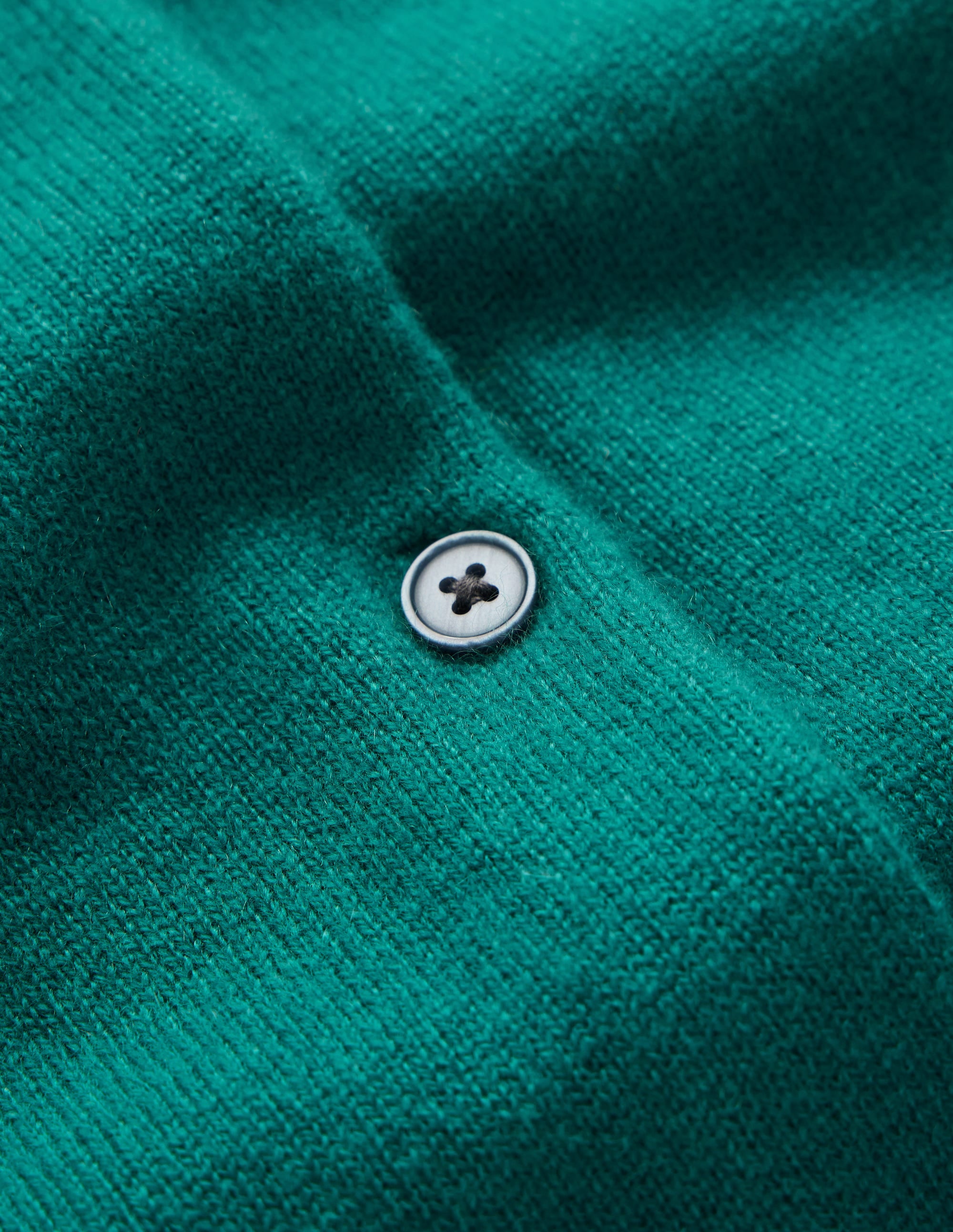 Elsie Cashmere Crew Cardigan-Deep Sea Depths - Image 6