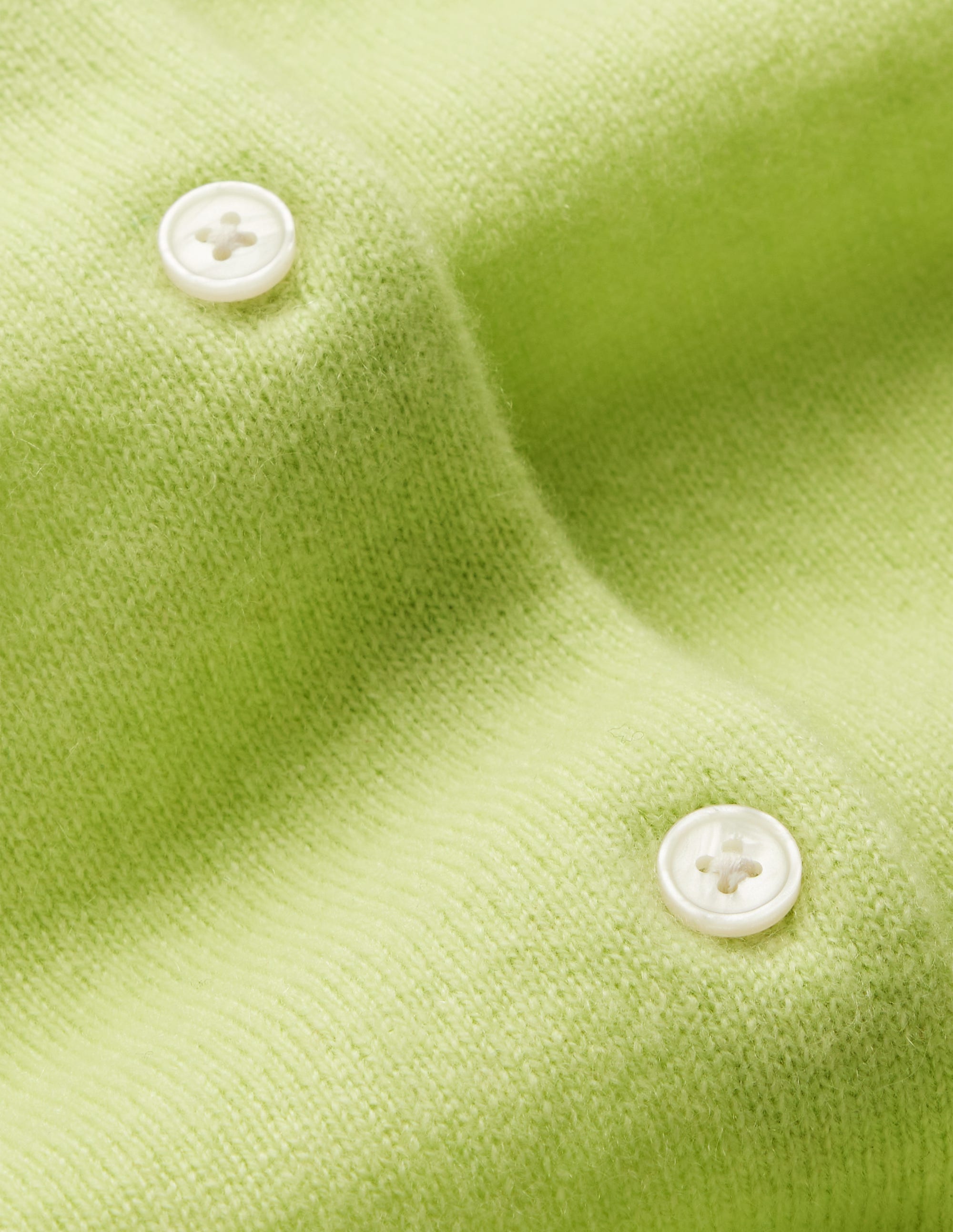 Elsie Cashmere Crew Cardigan-Sweet Mint - Image 8