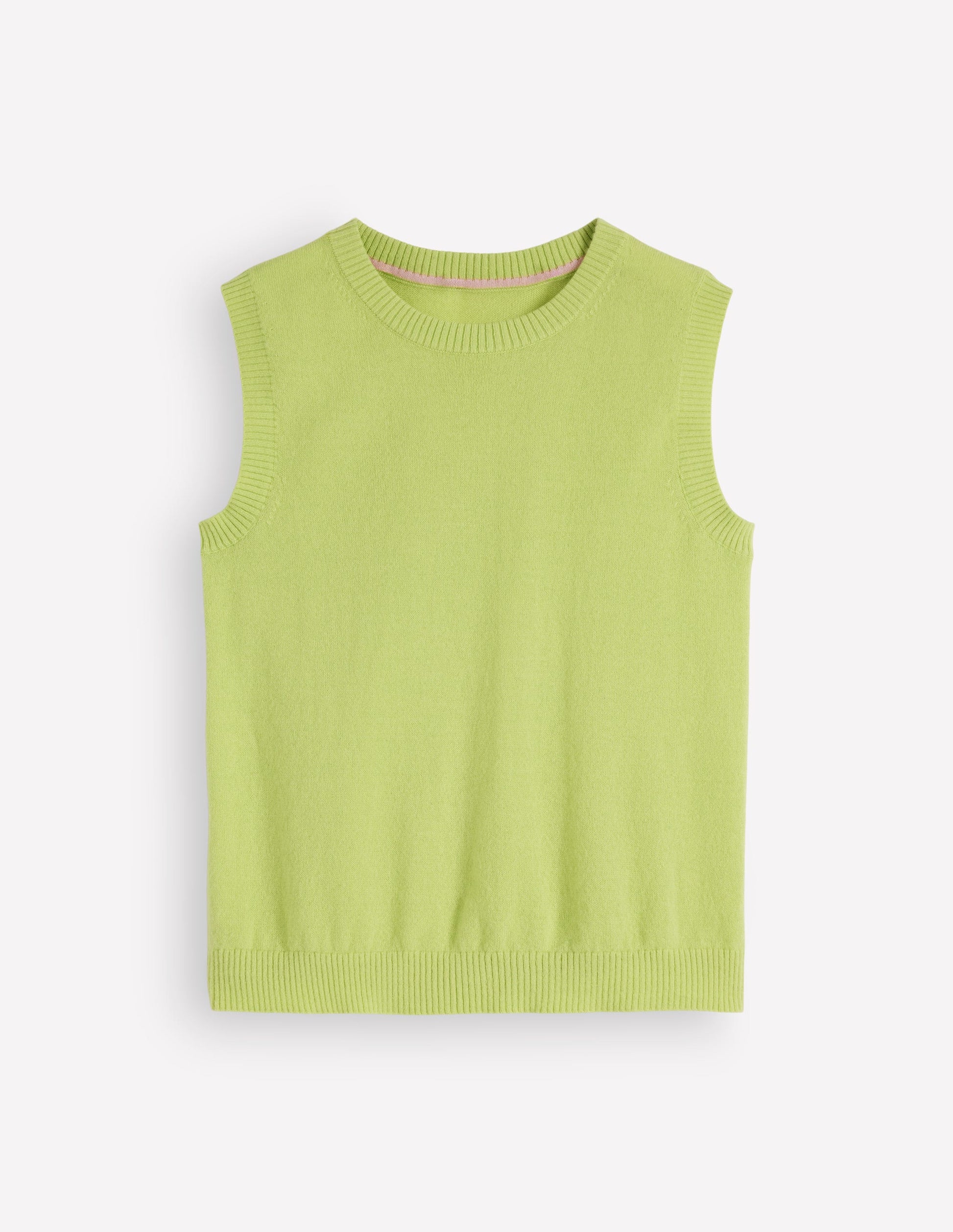 Elsie Cashmere Tank-Sweet Mint-9