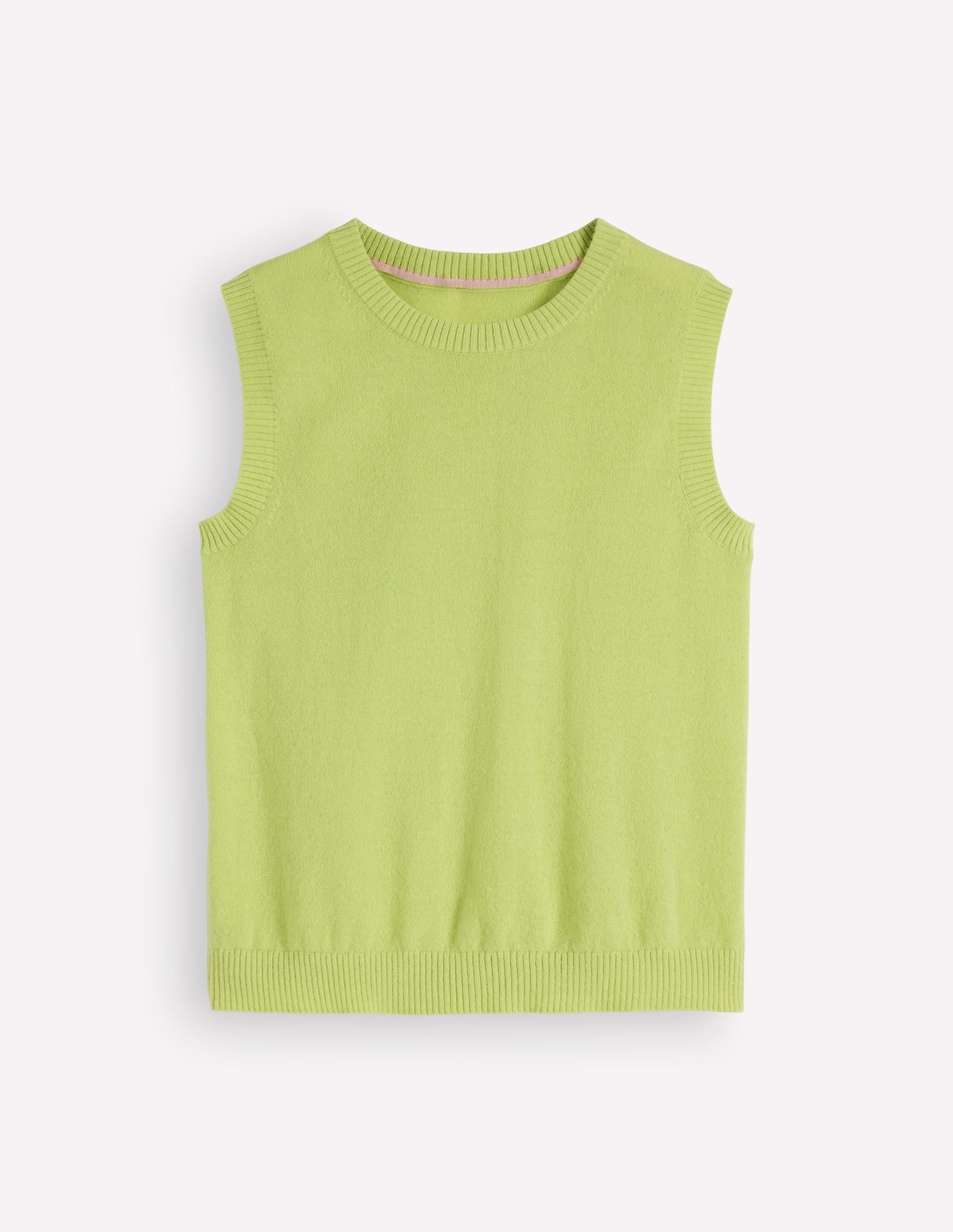 Elsie Cashmere Tank-Sweet Mint - Image 9