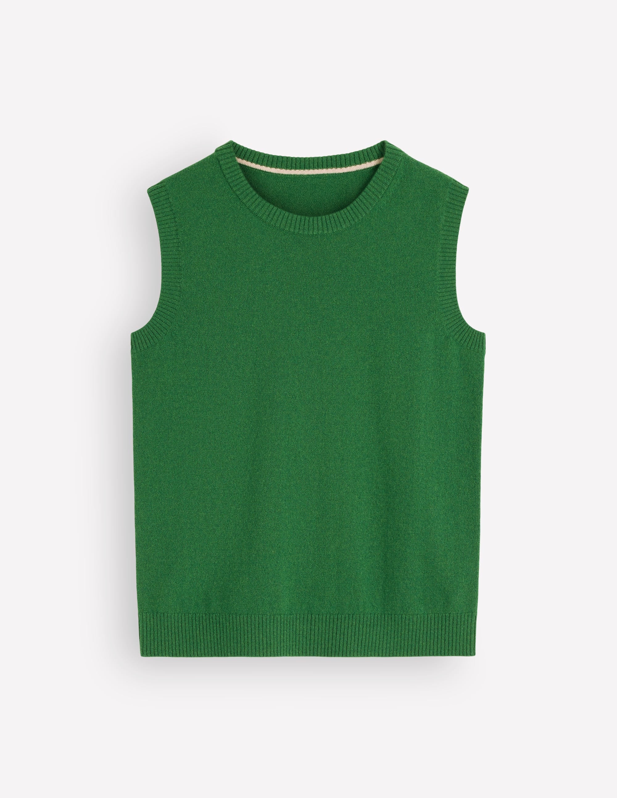 Elsie Cashmere Tank-Fresh Green - Image 6