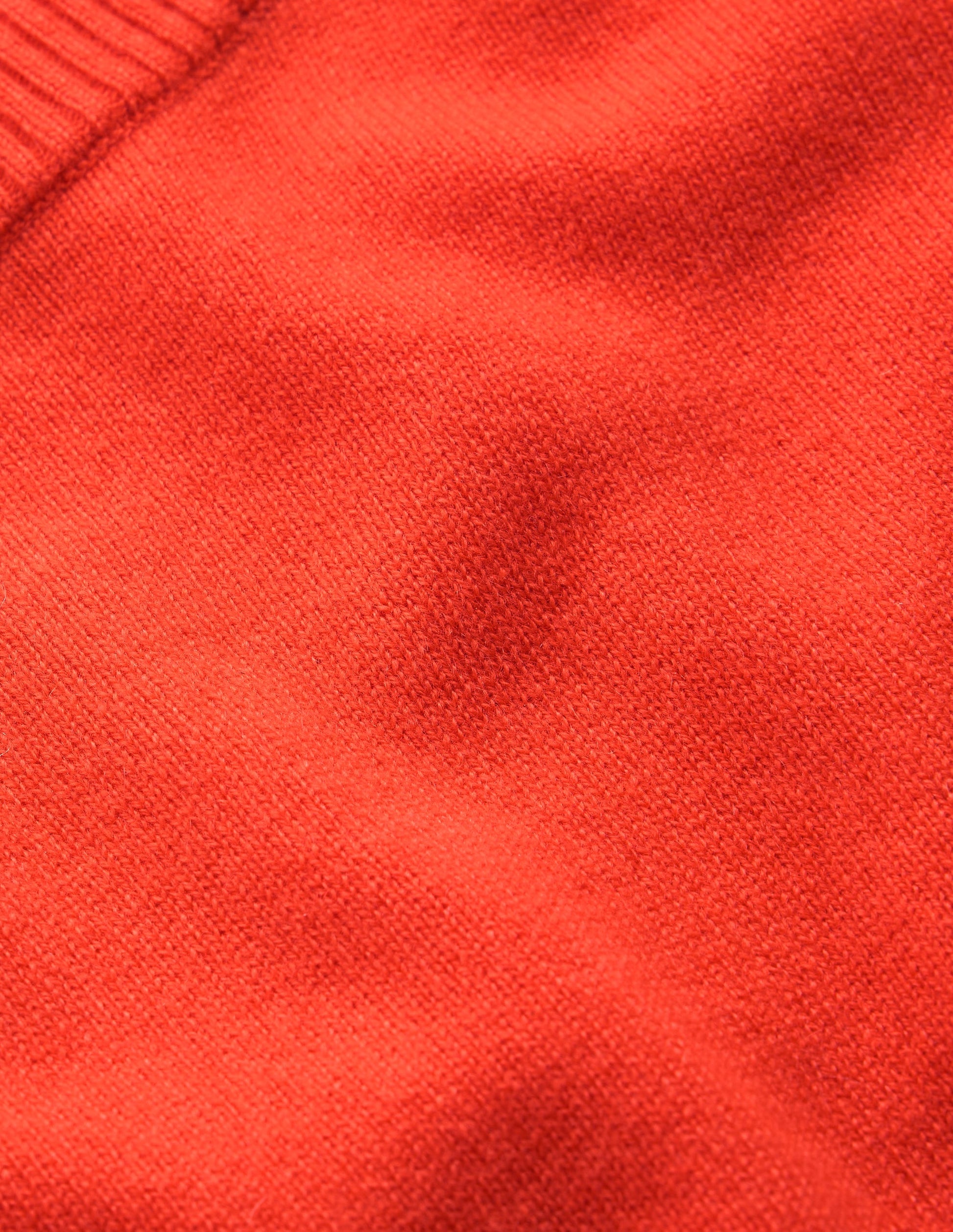 Elsie Cashmere Crew T-shirt-Orange Lily-9