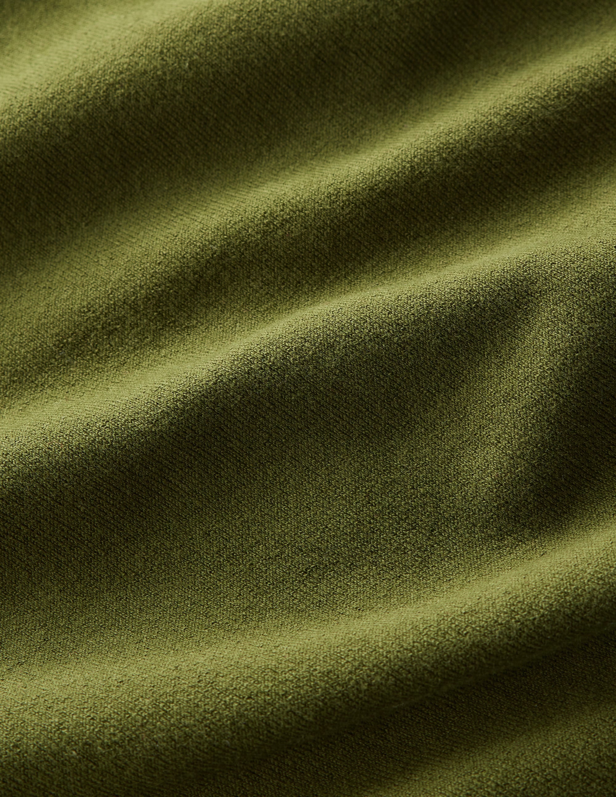 Camilla Cotton Crew Sweater-Forest Green - Image 8