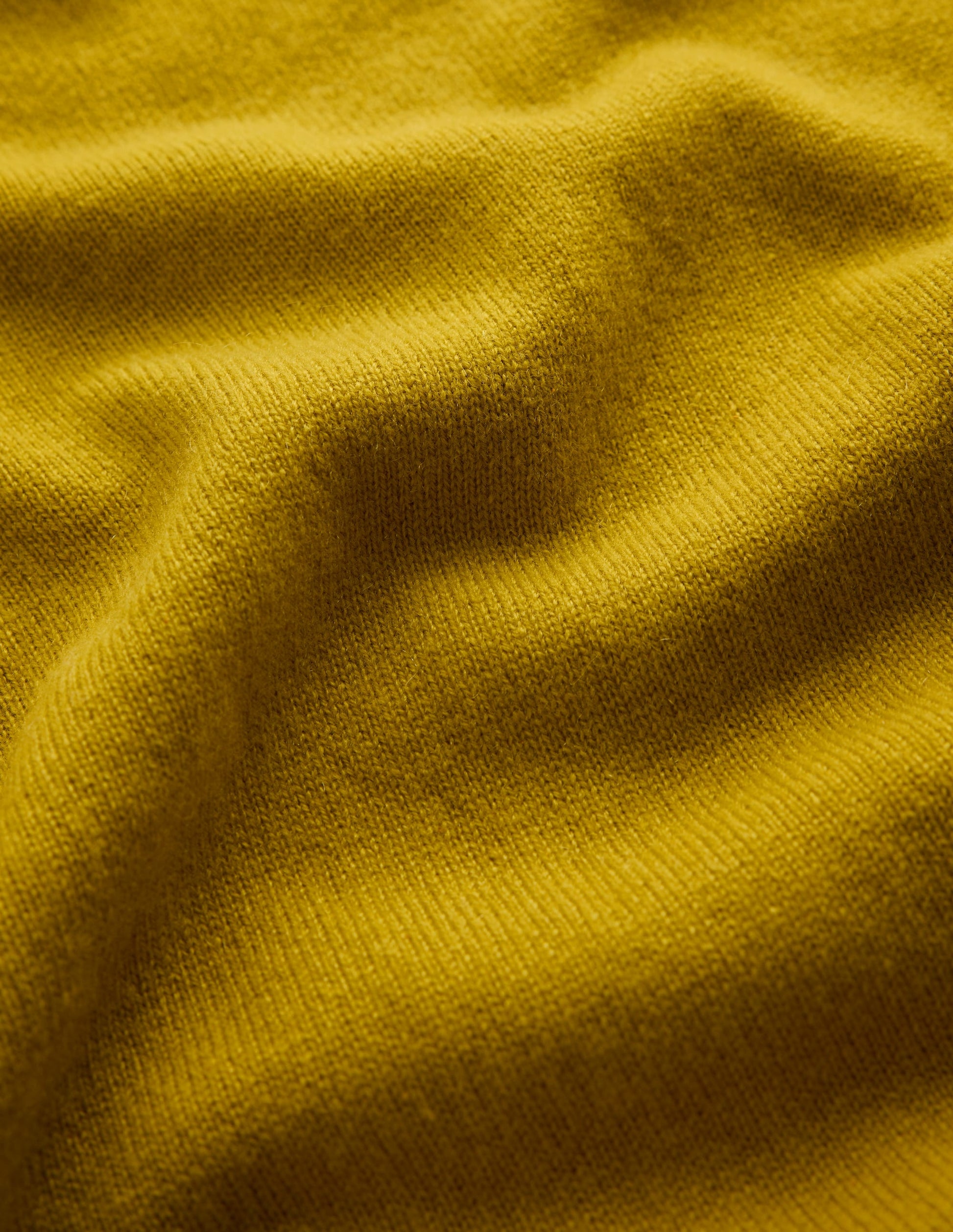 Elsie Cashmere Crew Sweater-Spiced Yellow-7