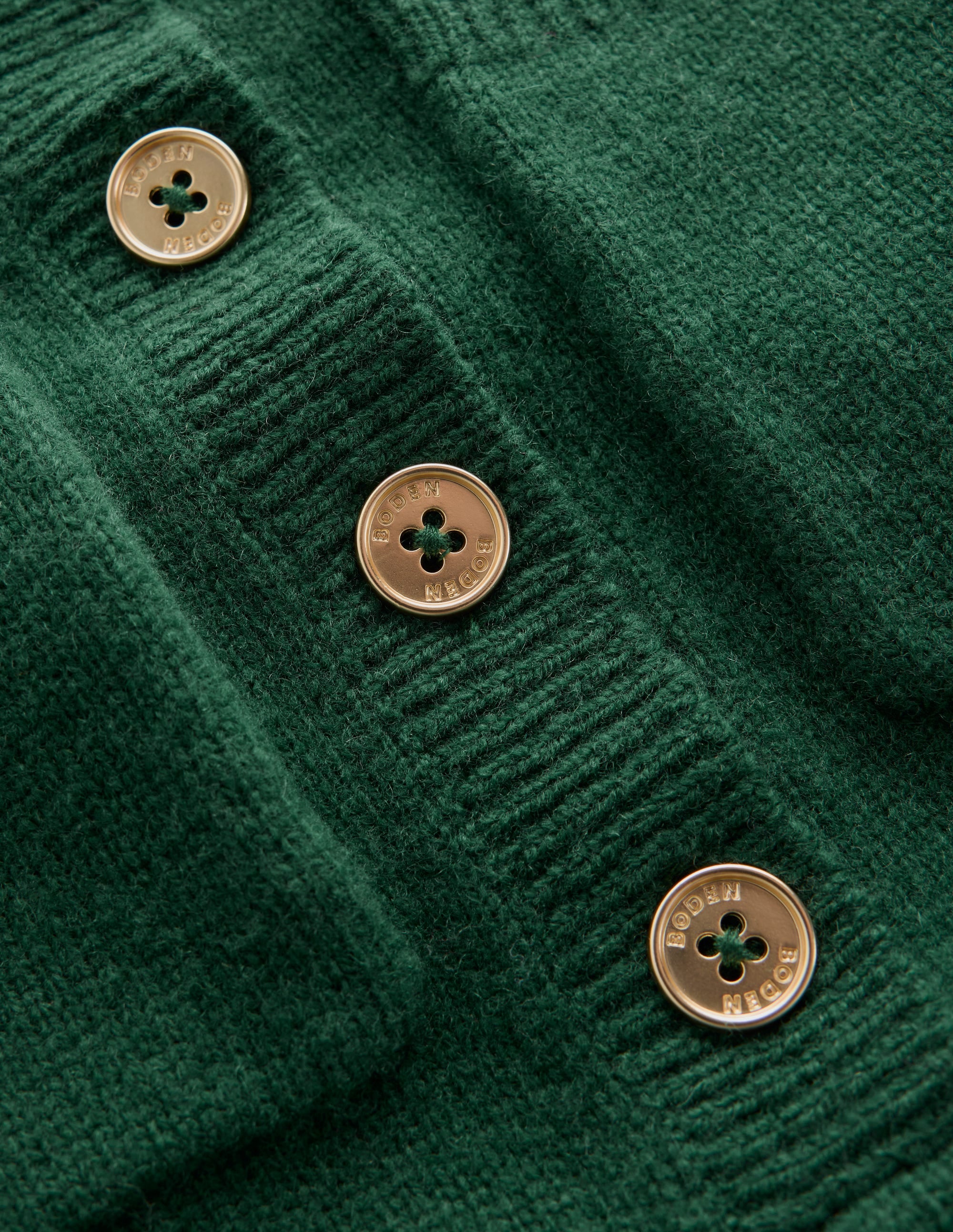 Marianne Merino Wool Sweater-Hunter Green - Image 6