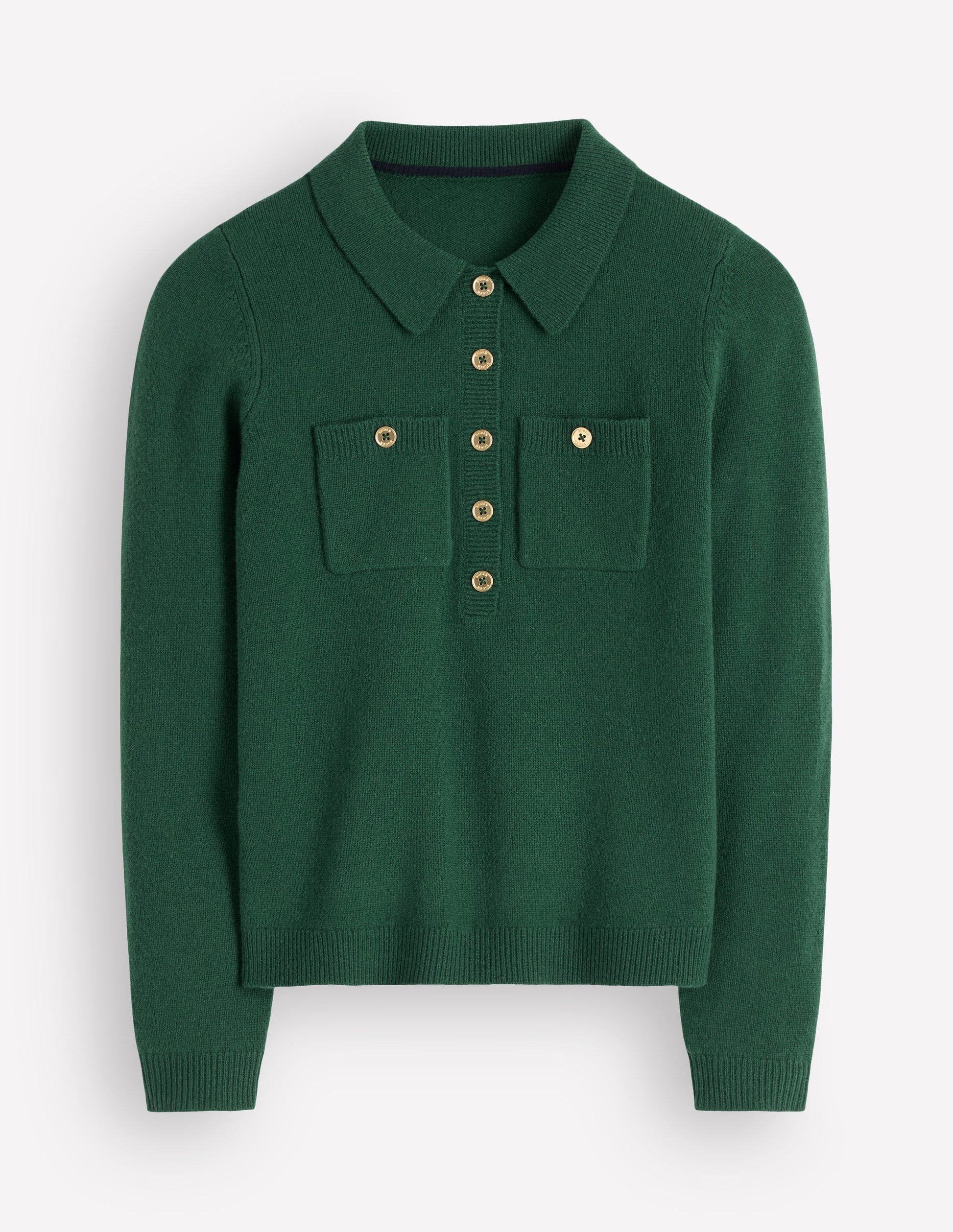 Marianne Merino Wool Sweater-Hunter Green-5