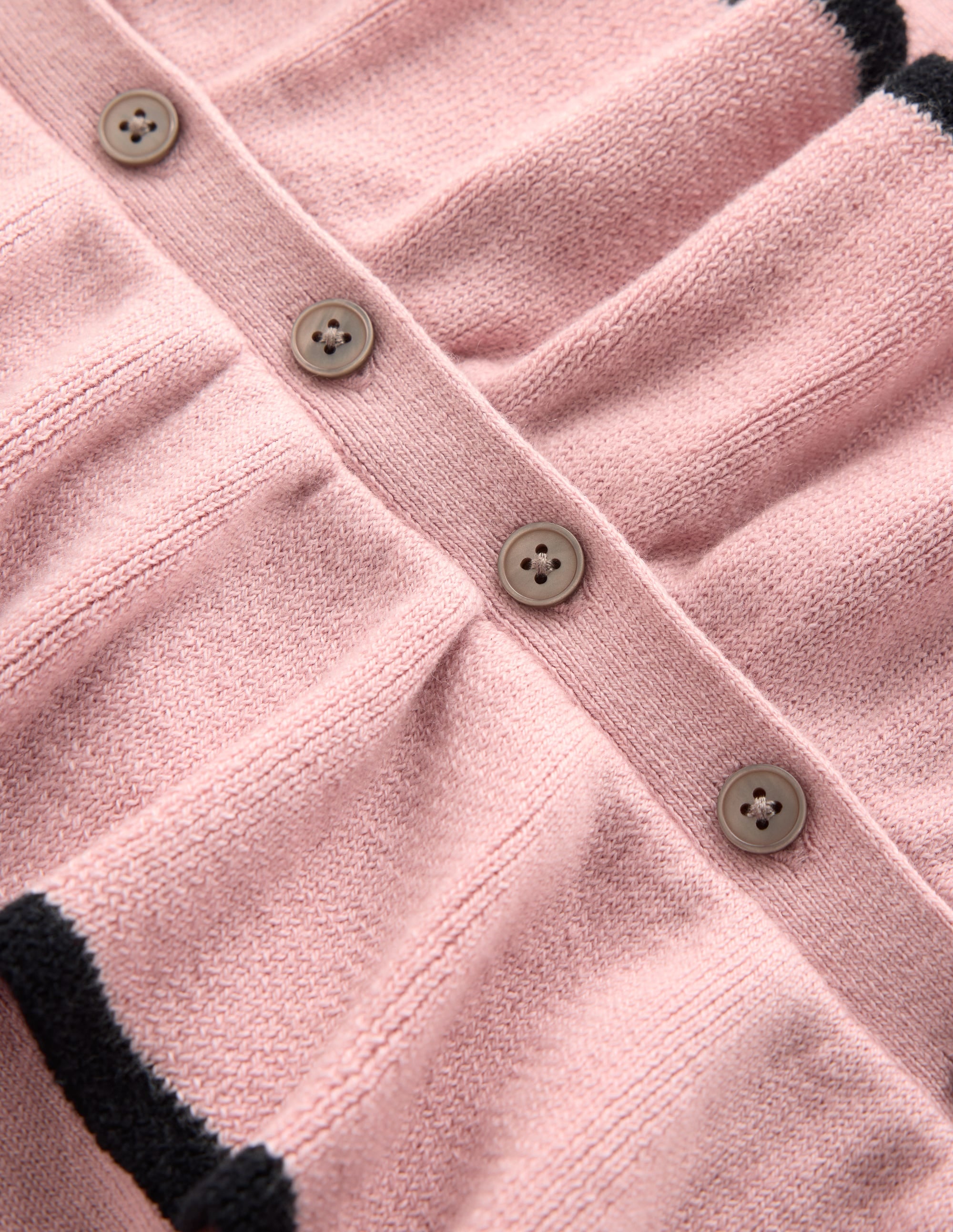 Ruffle Collar Knitted T-Shirt-Blush Ivory - Image 6