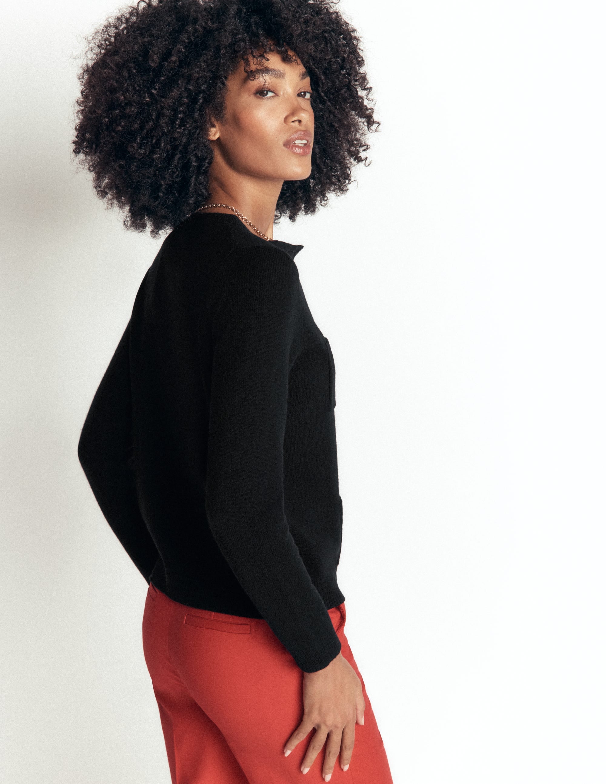 Marianne Merino Wool Cardigan - Black | Boden USA