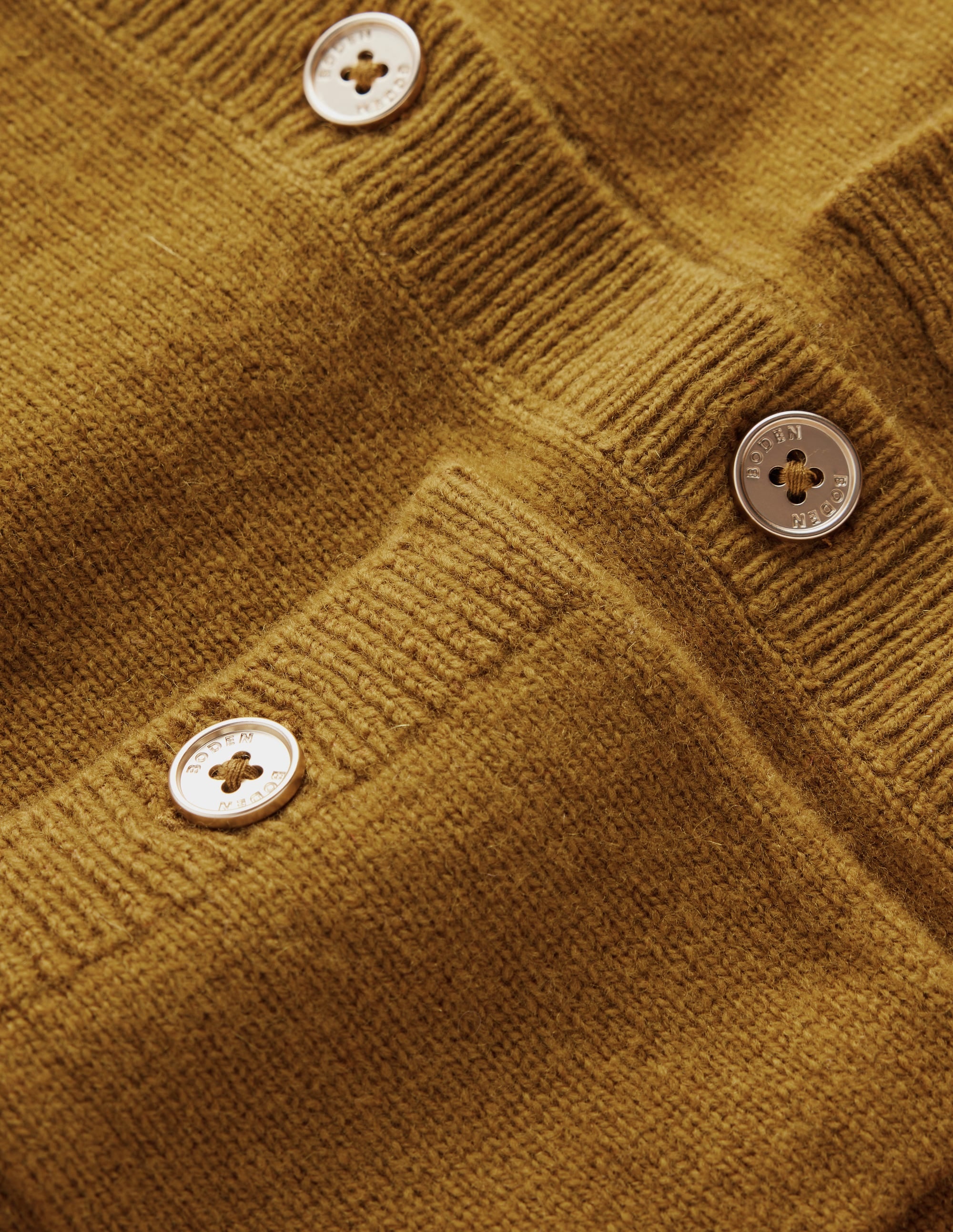 Marianne Merino Wool Cardigan-Spiced Chai - Image 6