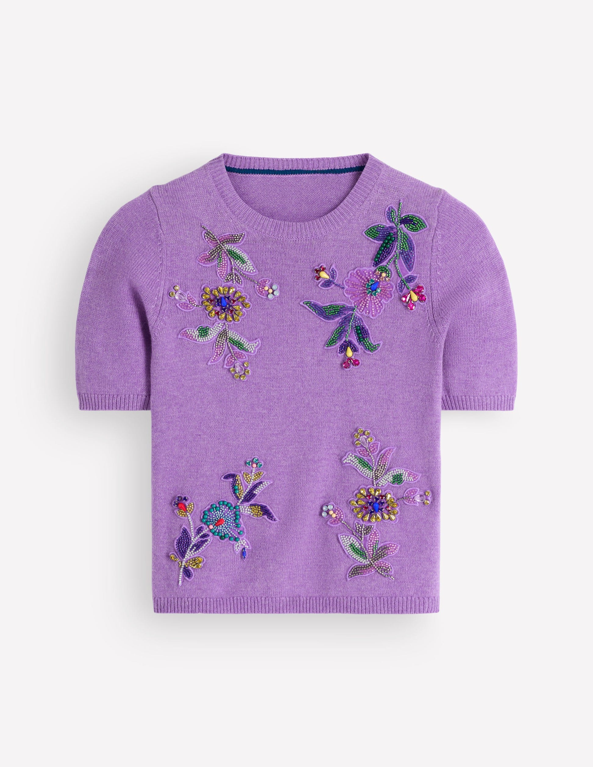 Ria Embellished Knit T-Shirt-Amethyst Purple-7