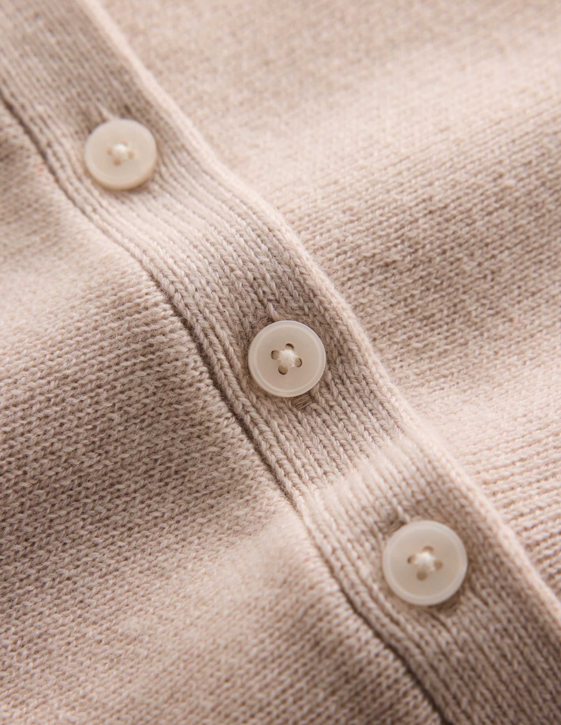 Fitted Wool Peplum Cardigan-Ivory-6