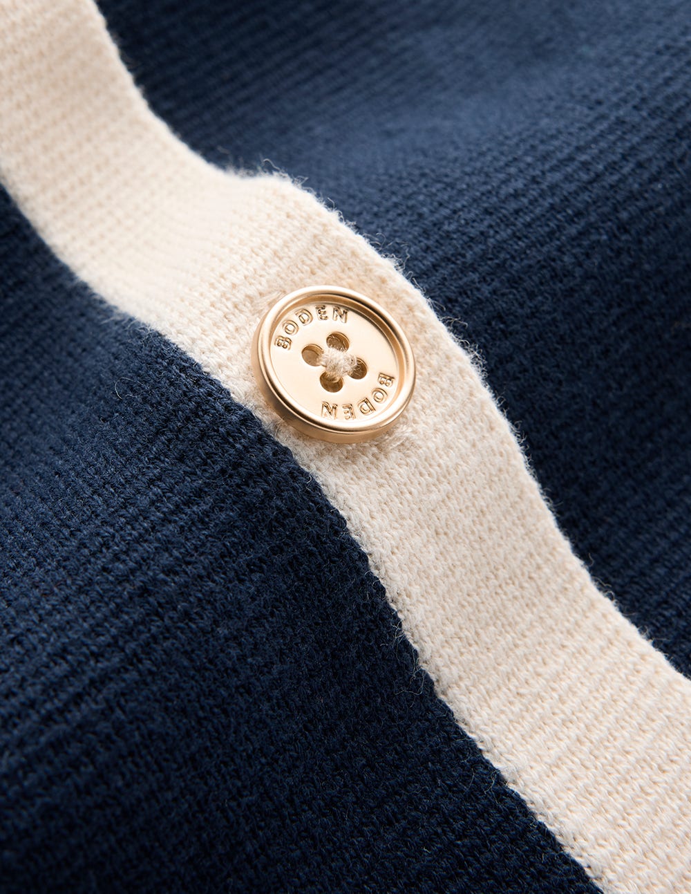 Crew Milano Knit Waistcoat-Navy - Image 7