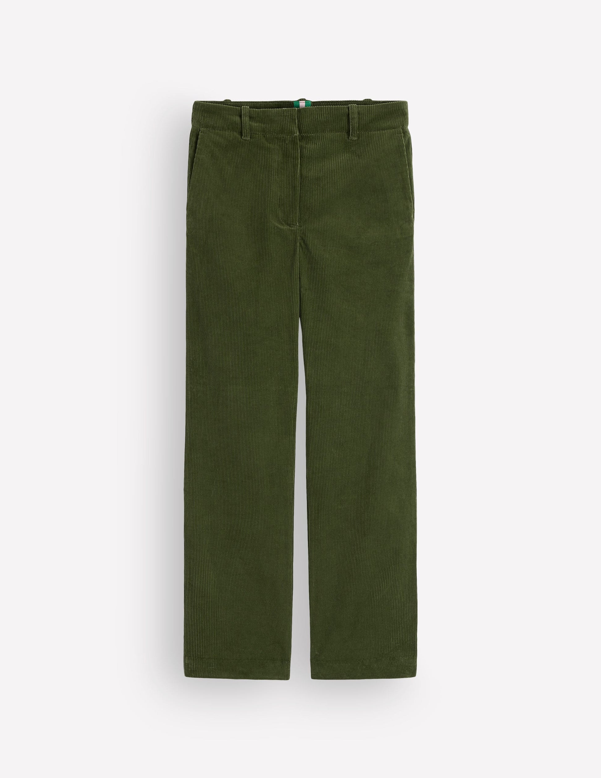 Canonbury Cord Pants-Forest Green-6