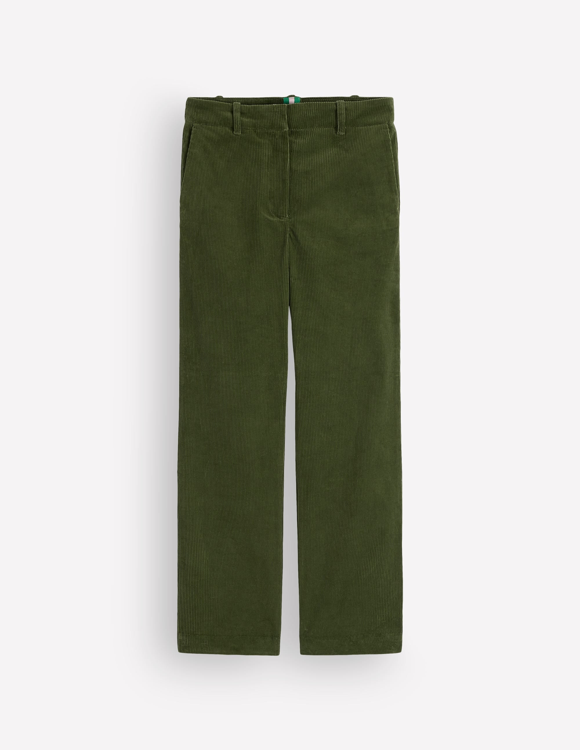 Canonbury Cord Pants-Forest Green - Image 6