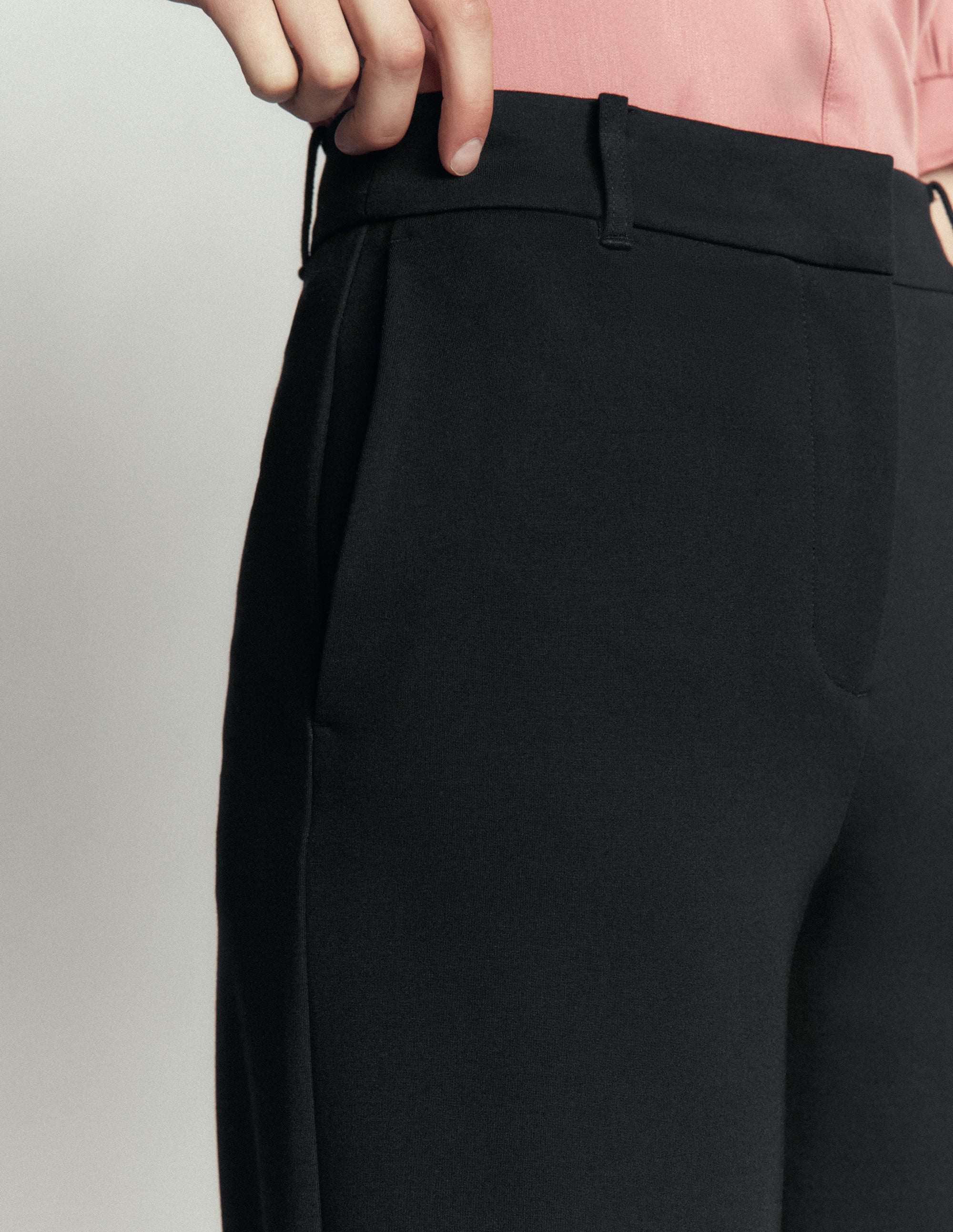Belgravia Ponte Pants-Black - Image 2