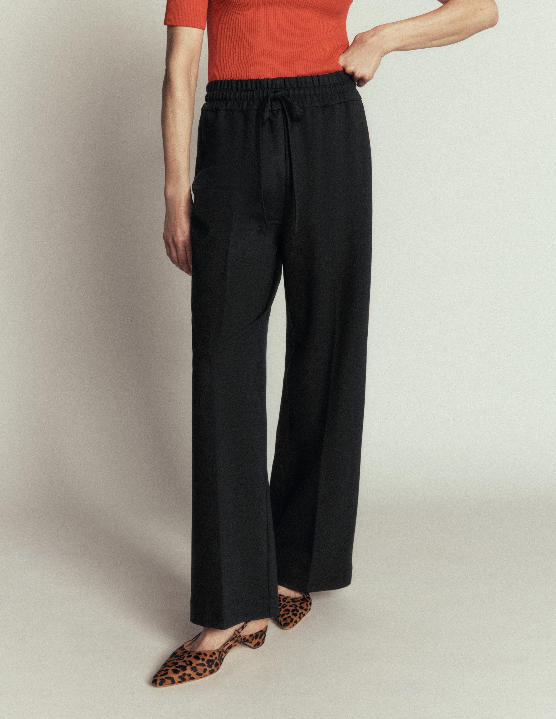 Belgravia Ponte Pants-Black-5