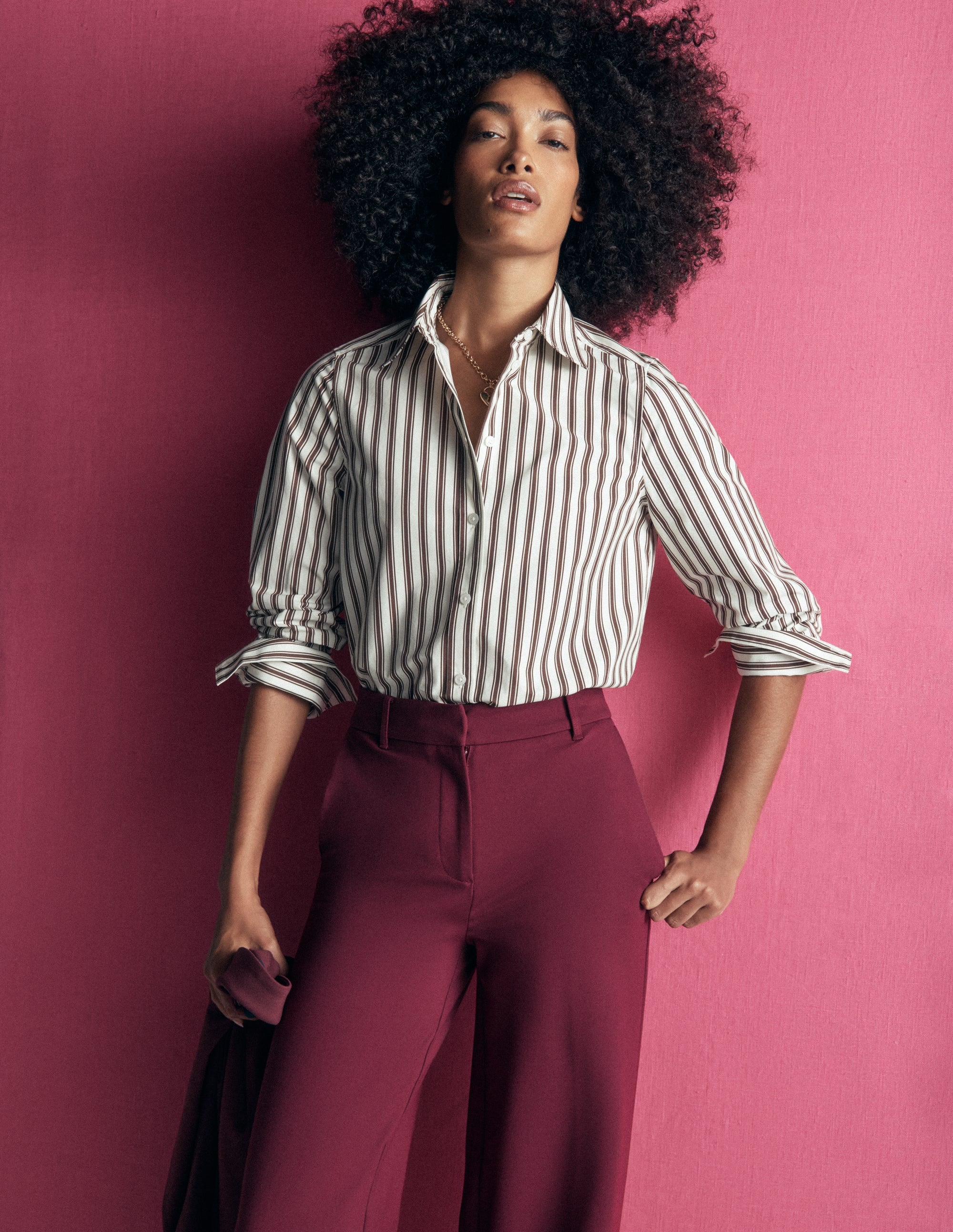 Belgravia Ponte Pants-Deep Wisteria - Image 2