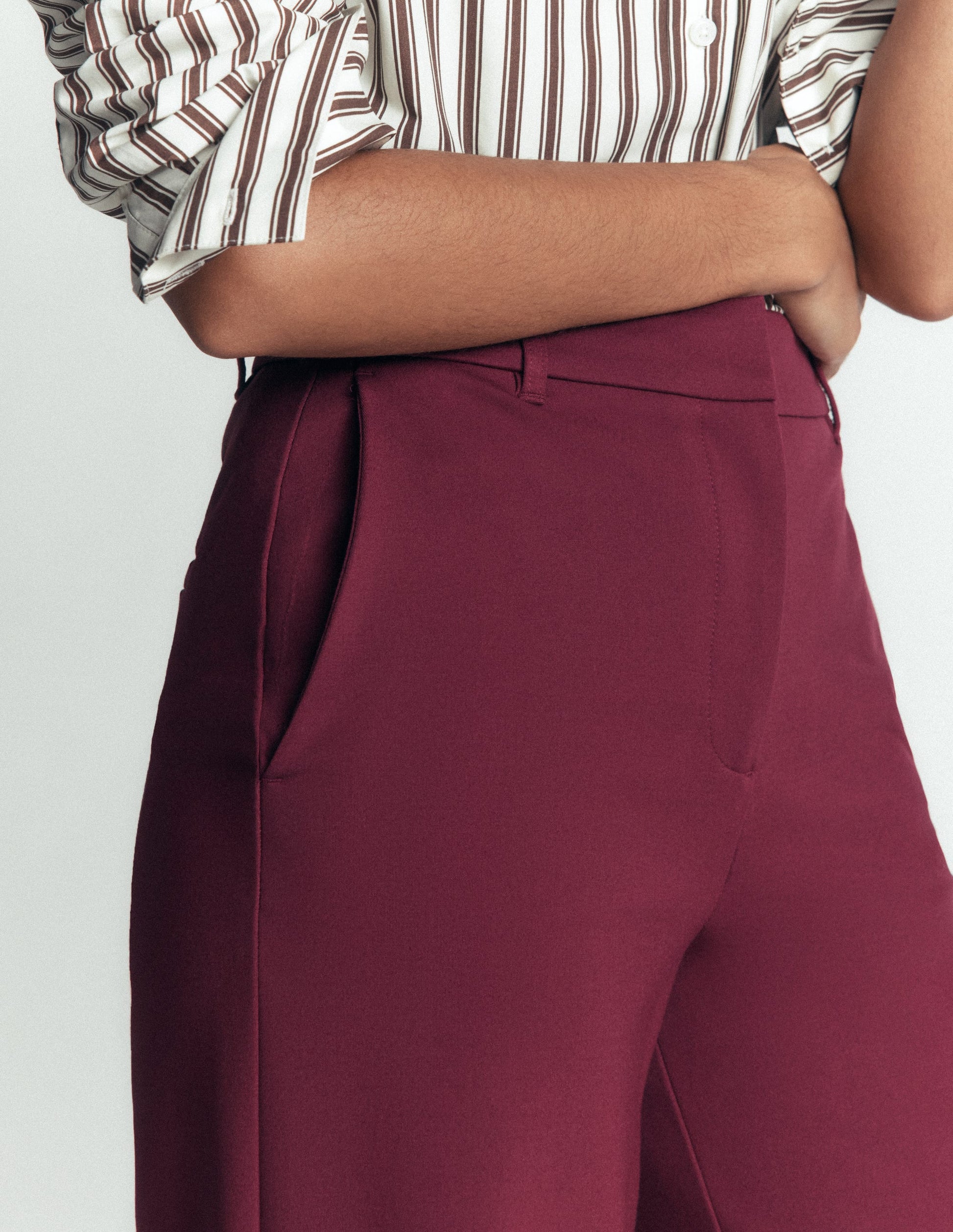Belgravia Ponte Pants-Deep Wisteria-3