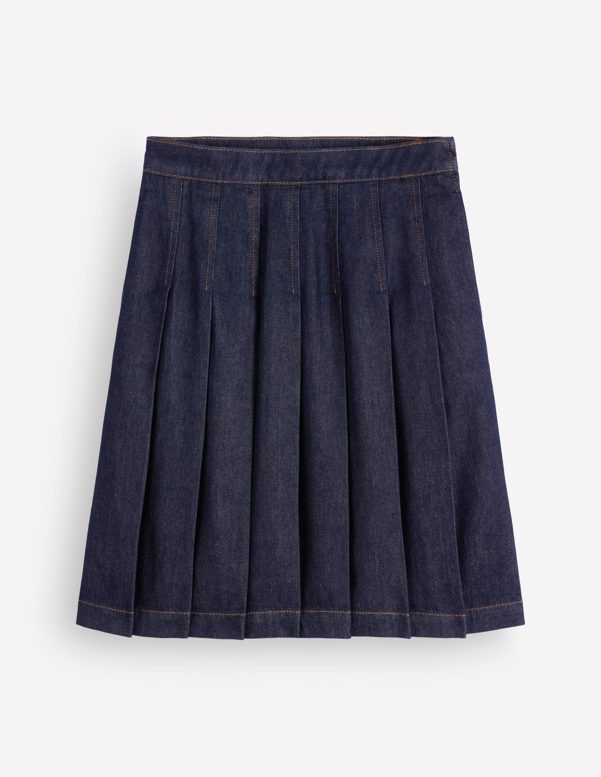 Aya Denim Skirt-Indigo - Image 5
