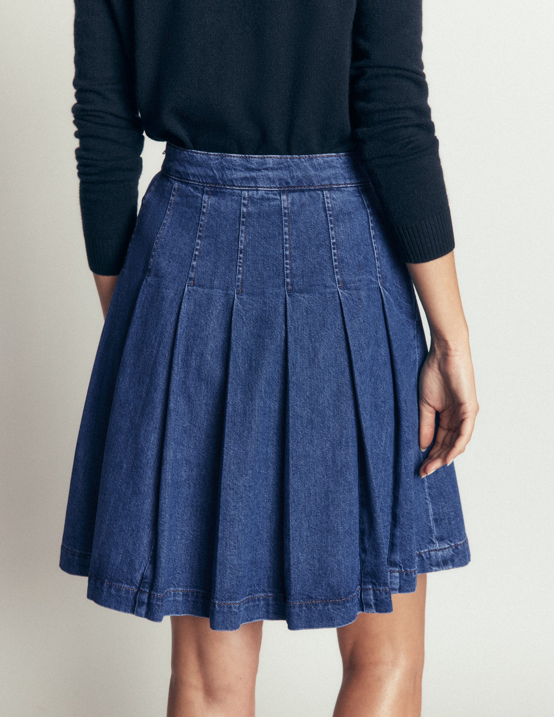 Aya Denim Skirt-Mid Vintage-3