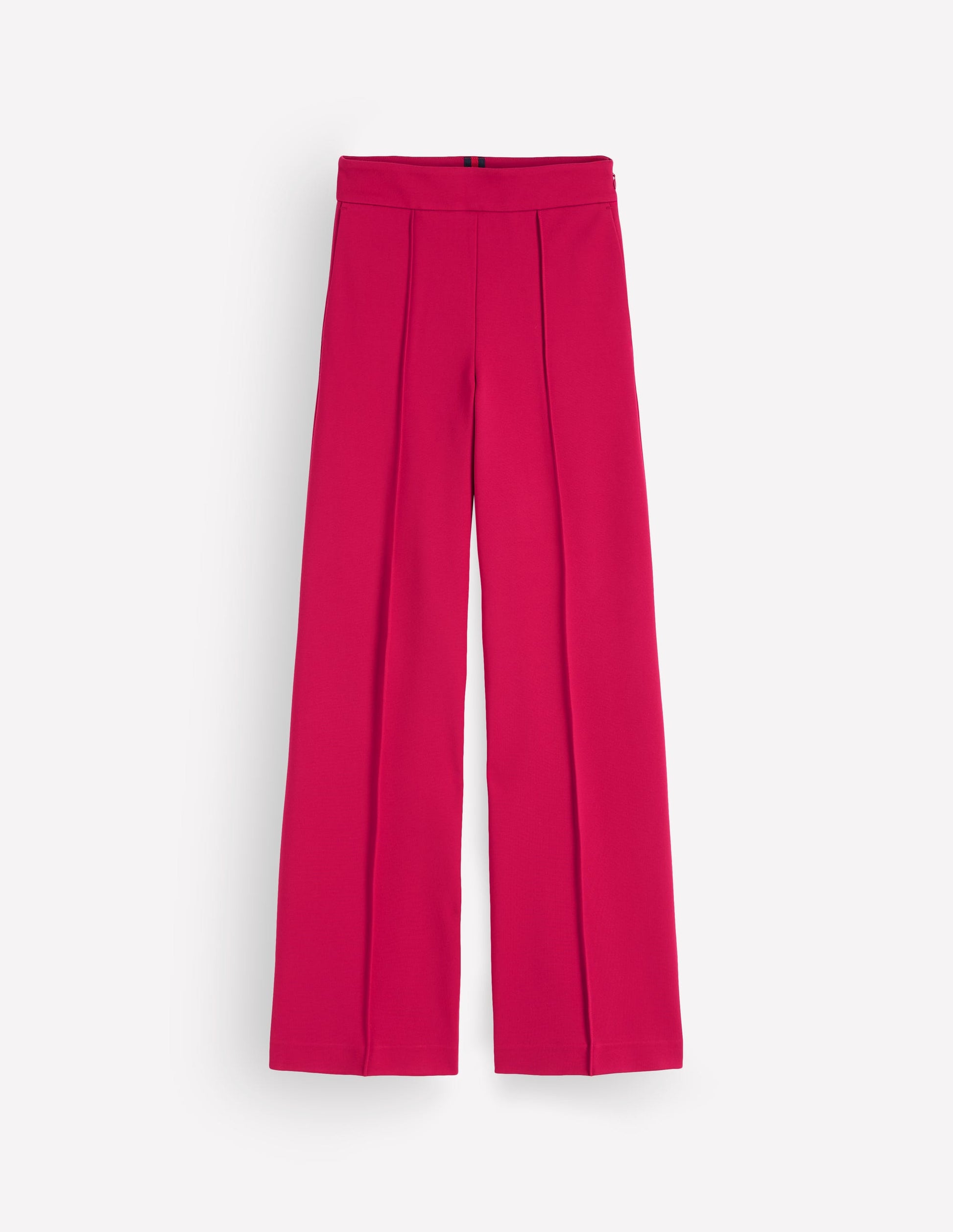 Straight Leg Ponte Pants-Pomegranate-6