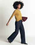 Belgravia Twill Pants-Indigo
