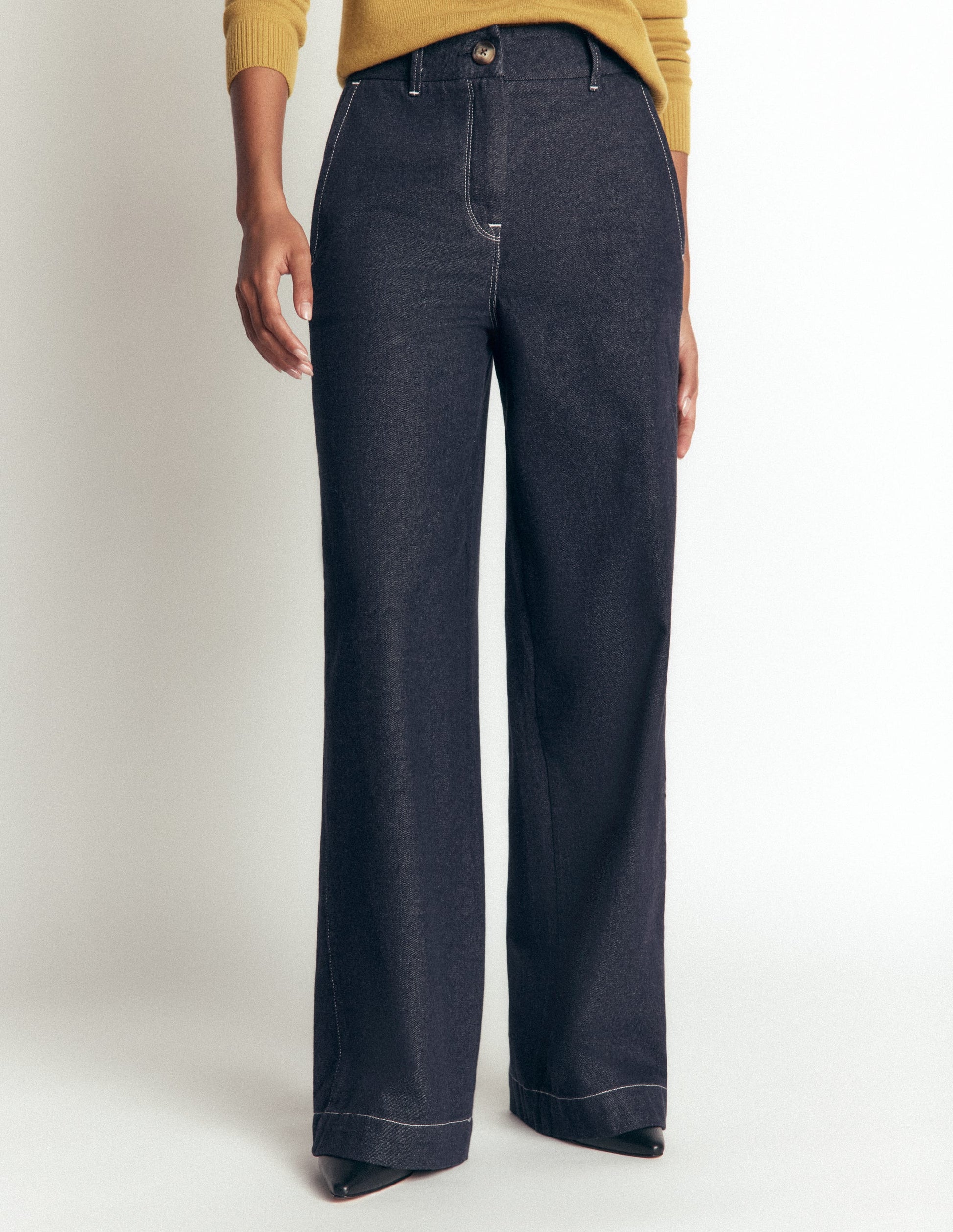 Belgravia Twill Pants-Indigo-4