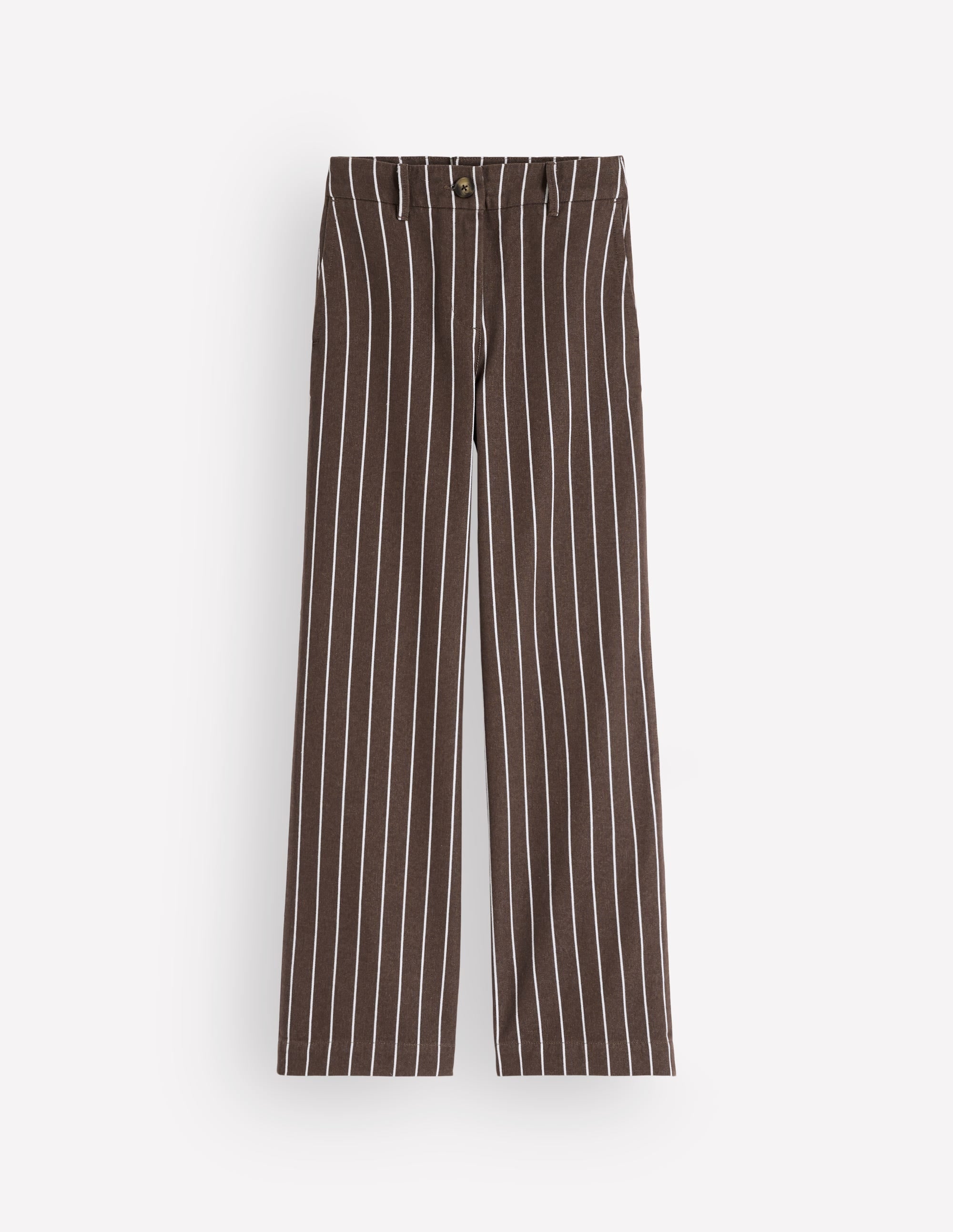 Belgravia Twill Pants-Brown Stripe - Image 6