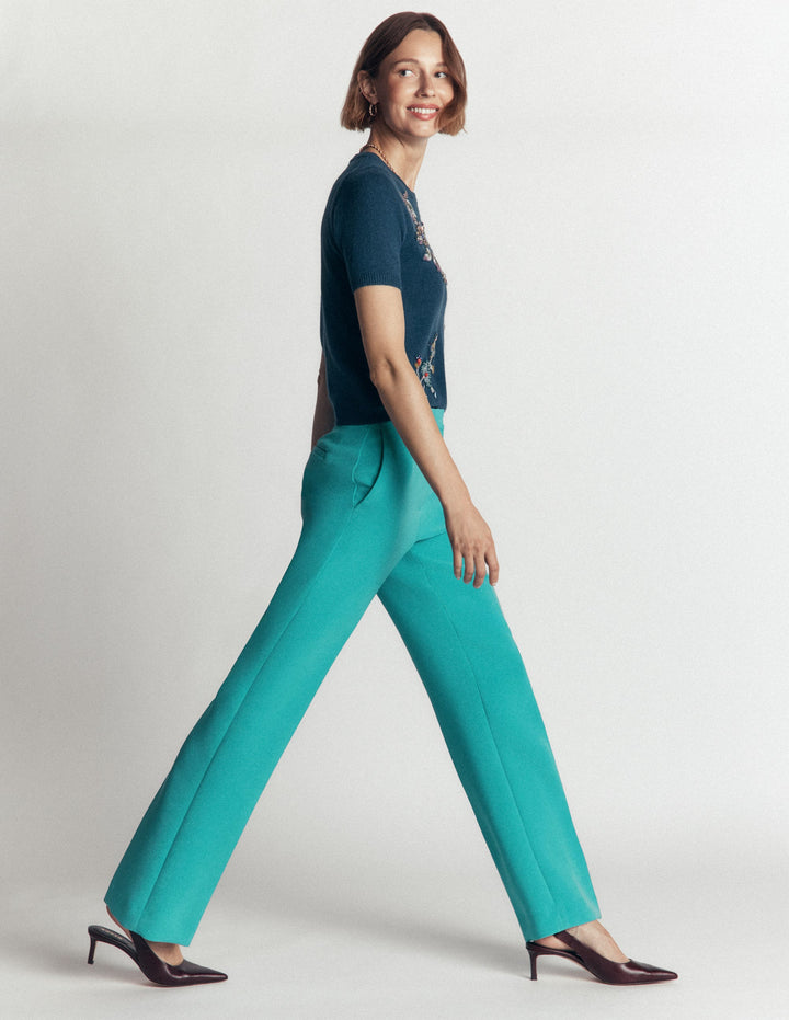 Fitzrovia Tailored Pants-Glaze Blue